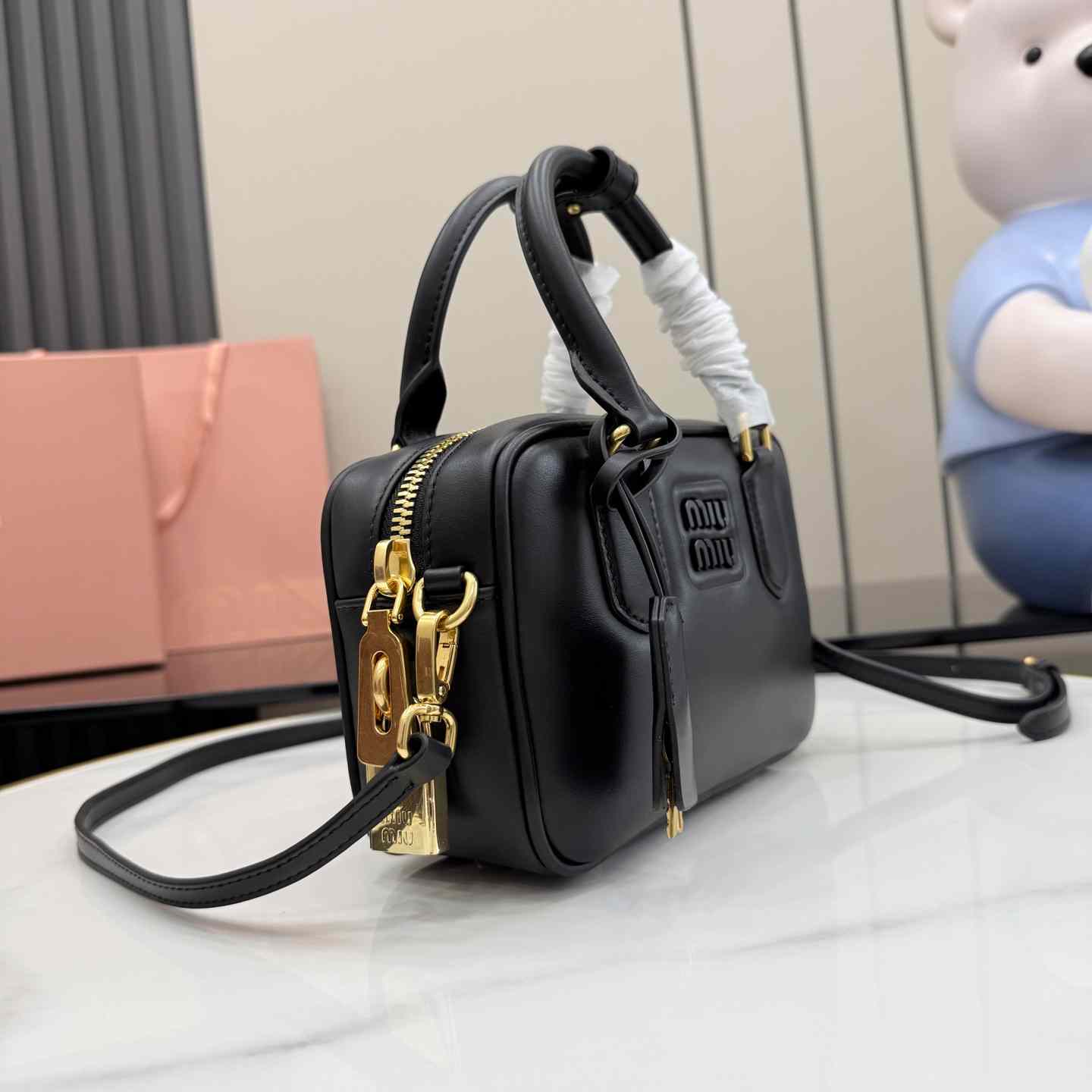 Miu Miu Arcadie Leather Bag 5BB123 - DopestKickz