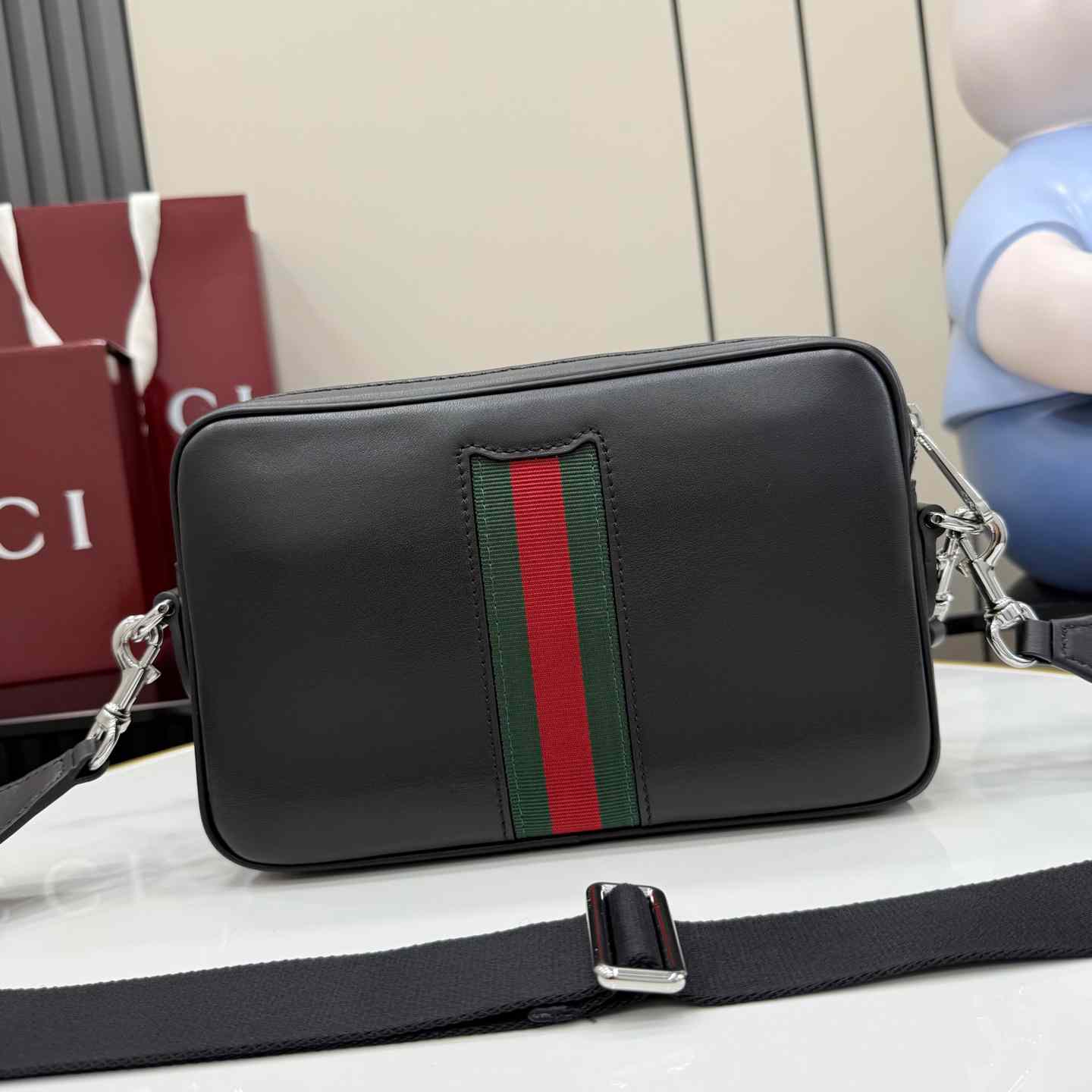 Gucci Web Trademark Small Crossbody Bag 866982 - DopestKickz