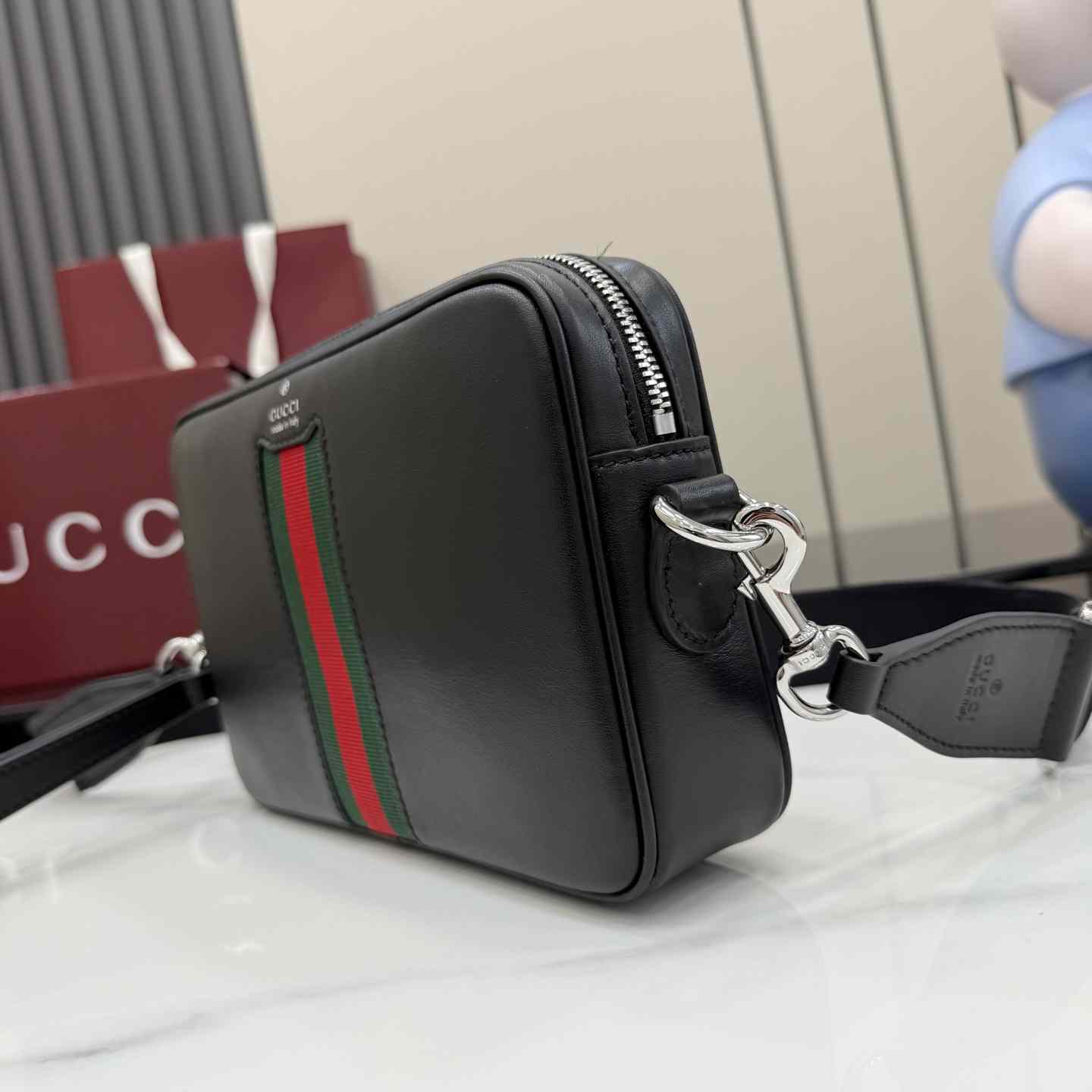 Gucci Web Trademark Small Crossbody Bag 866982 - DopestKickz