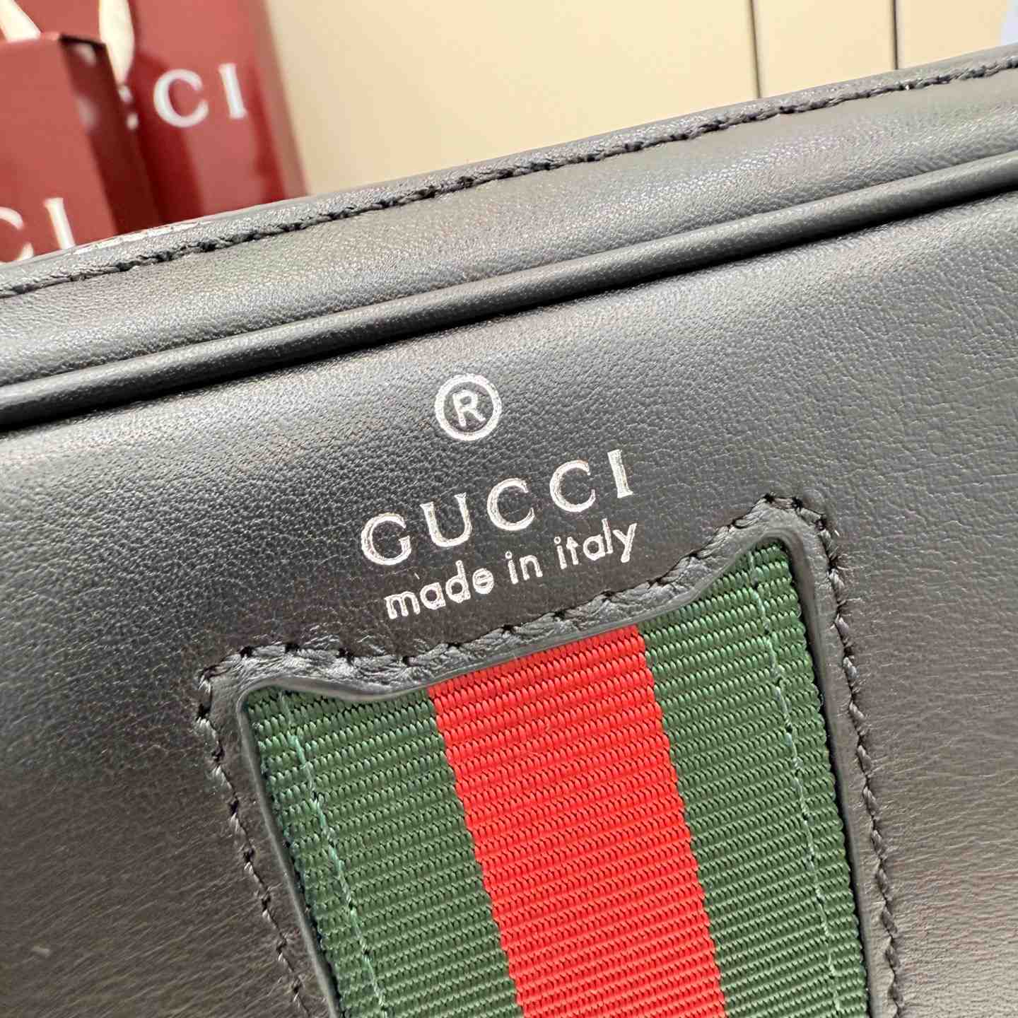 Gucci Web Trademark Small Crossbody Bag 866982 - DopestKickz