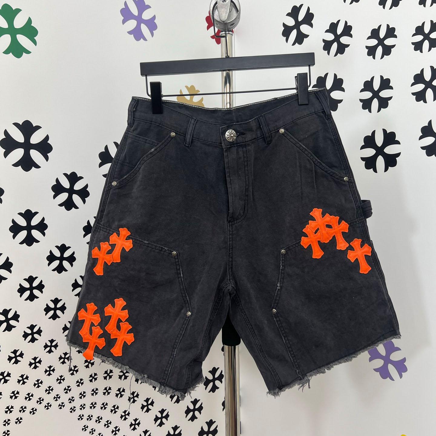 Chrome Hearts Denim Shorts - DopestKickz