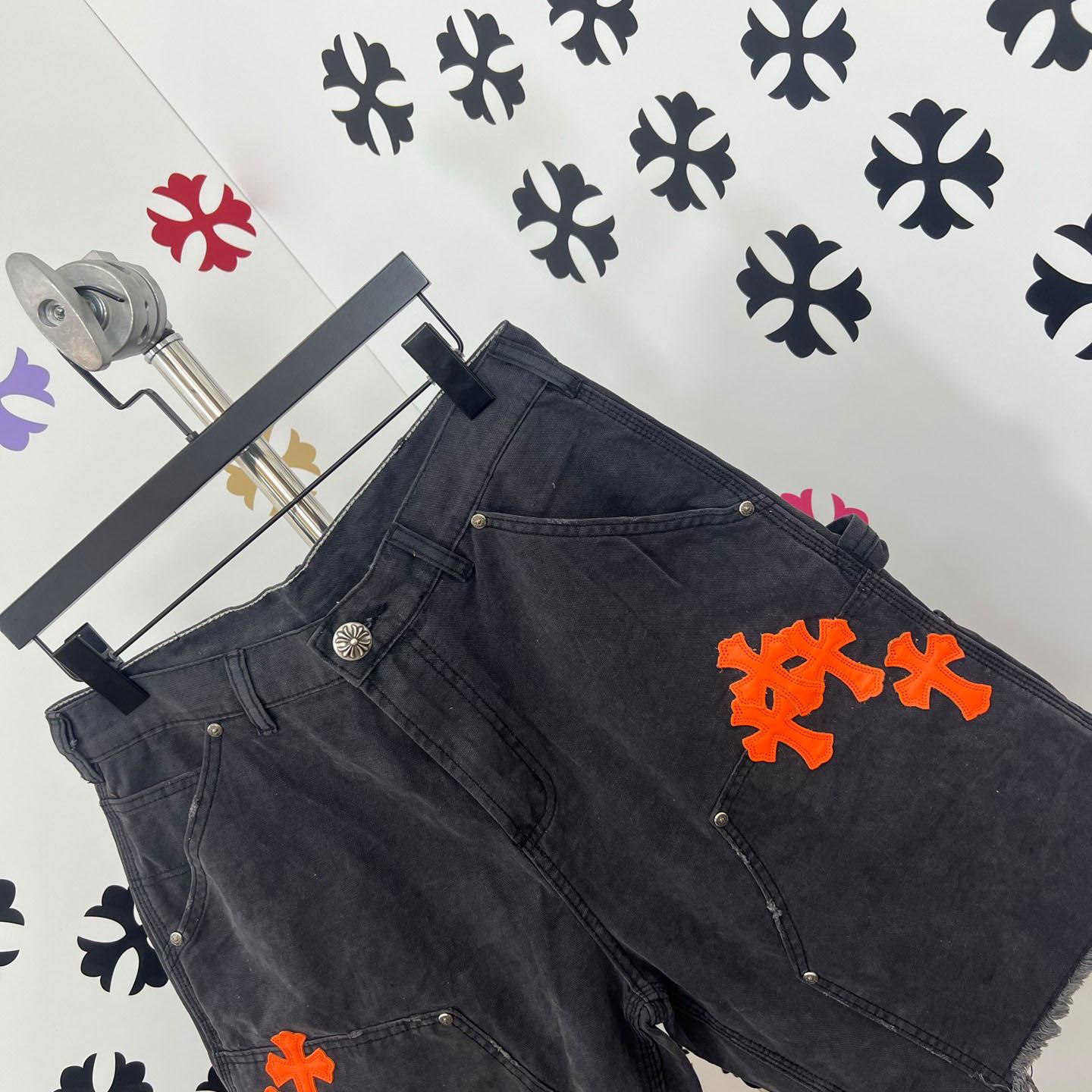 Chrome Hearts Denim Shorts - DopestKickz