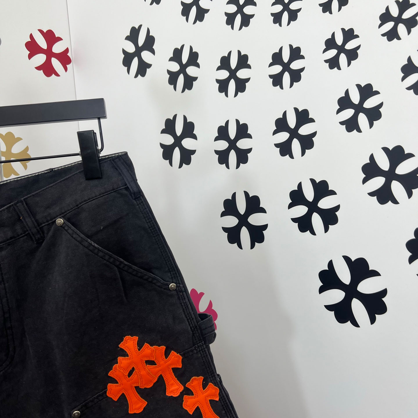 Chrome Hearts Denim Shorts - DopestKickz