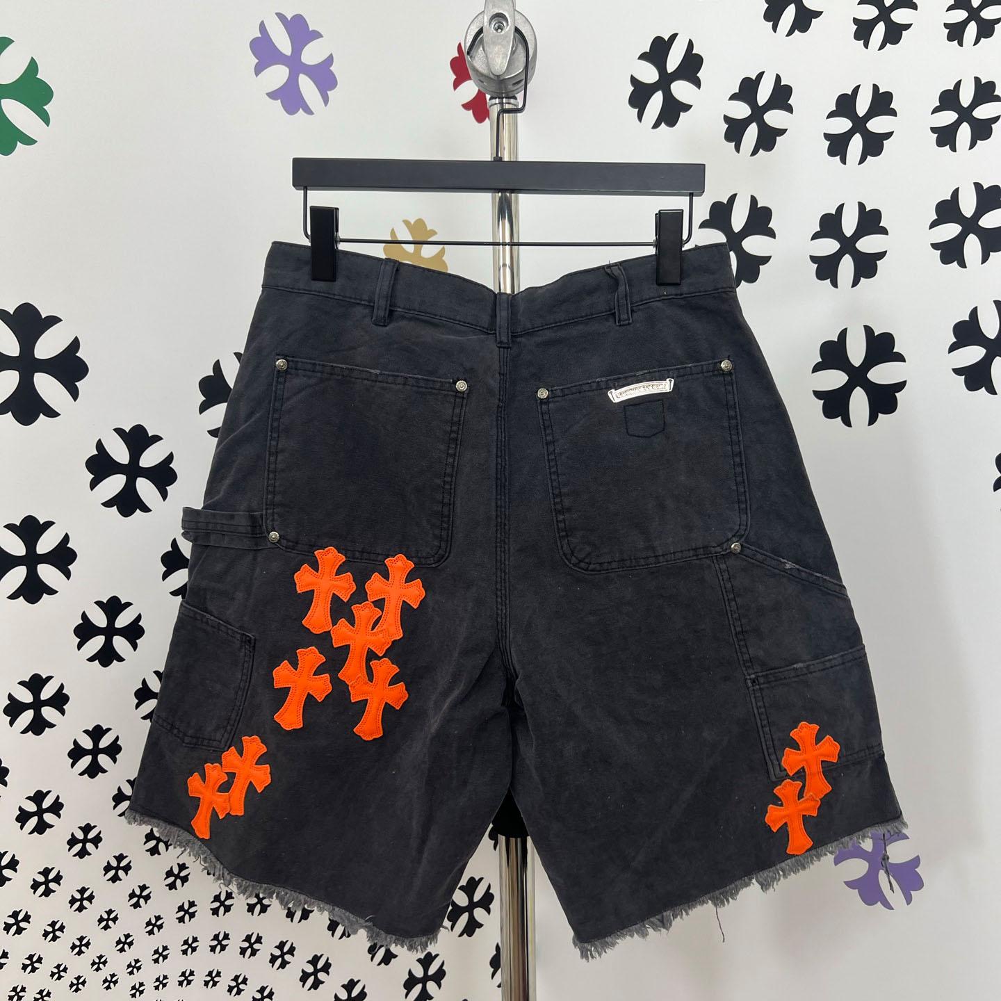 Chrome Hearts Denim Shorts - DopestKickz