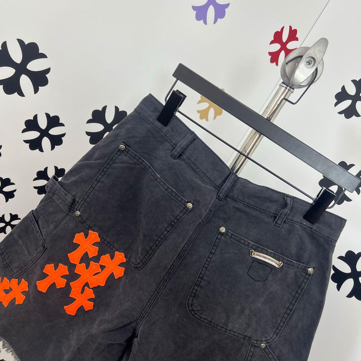 Chrome Hearts Denim Shorts - DopestKickz