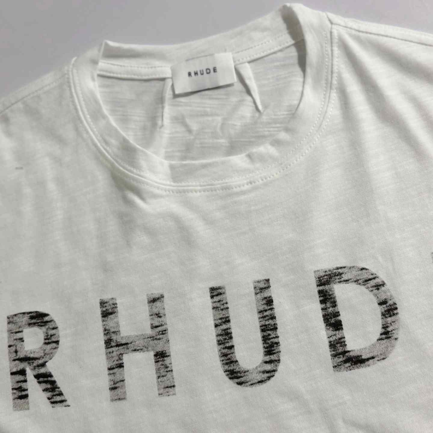 Rhude Logo Slub T-shirt - DopestKickz