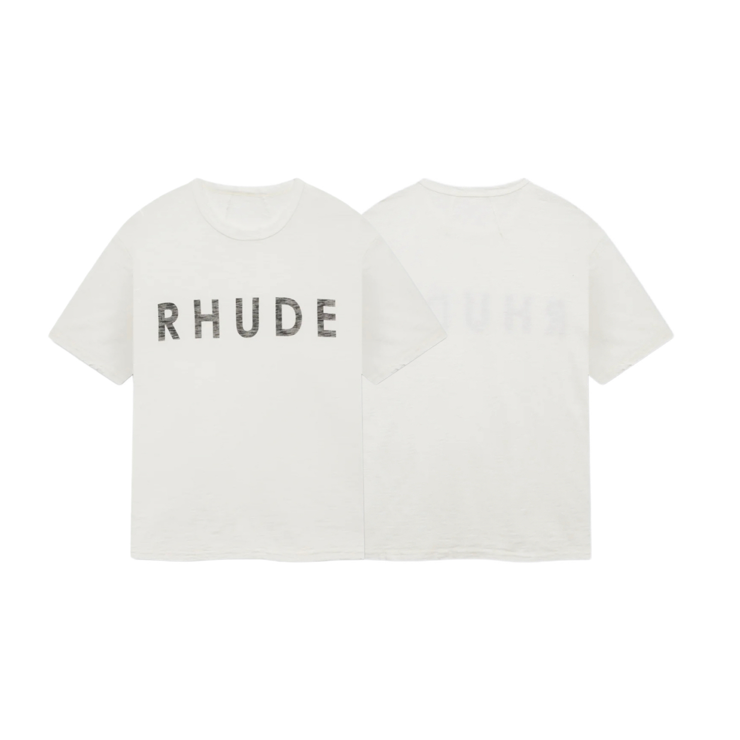 Rhude Logo Slub T-shirt - DopestKickz