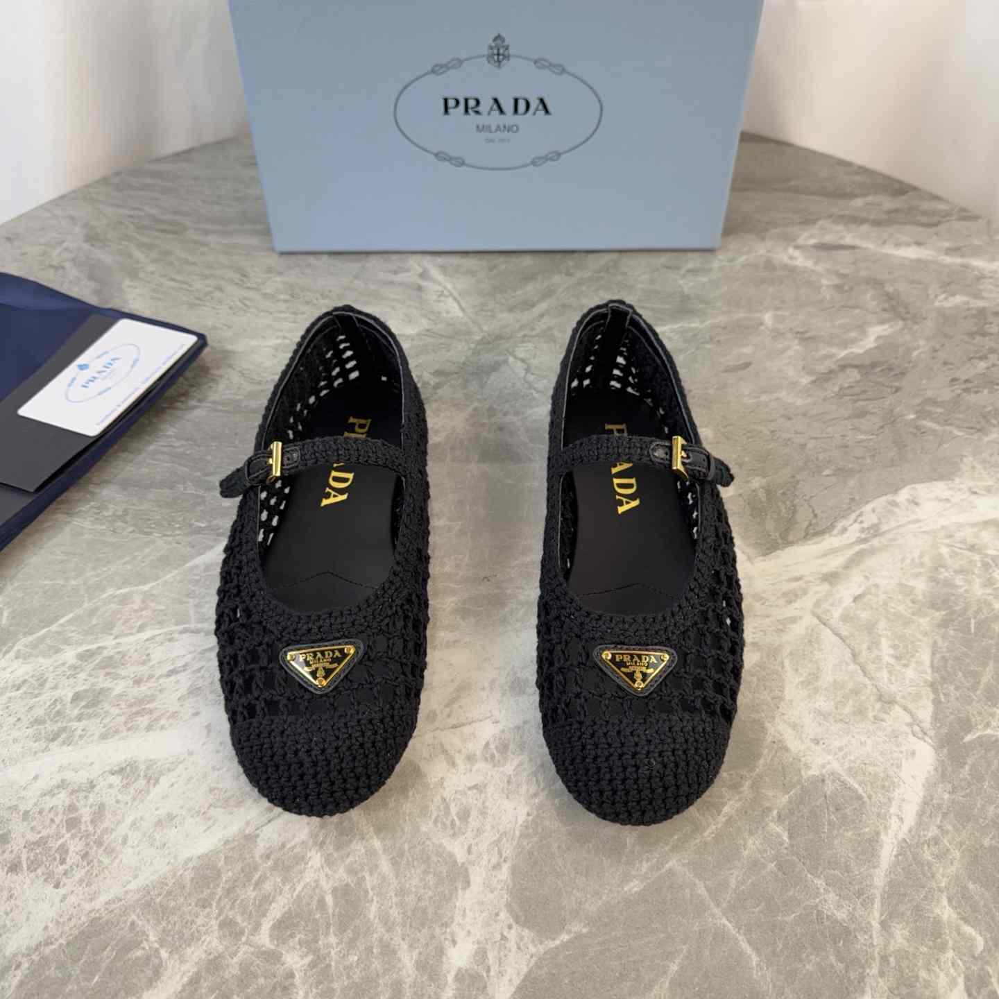 Prada Crochet Ballerinas - DopestKickz