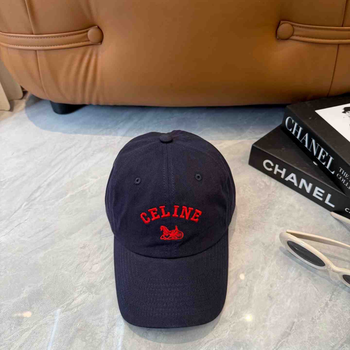Celine Richelieu Cap IN Cotton Twill - DopestKickz