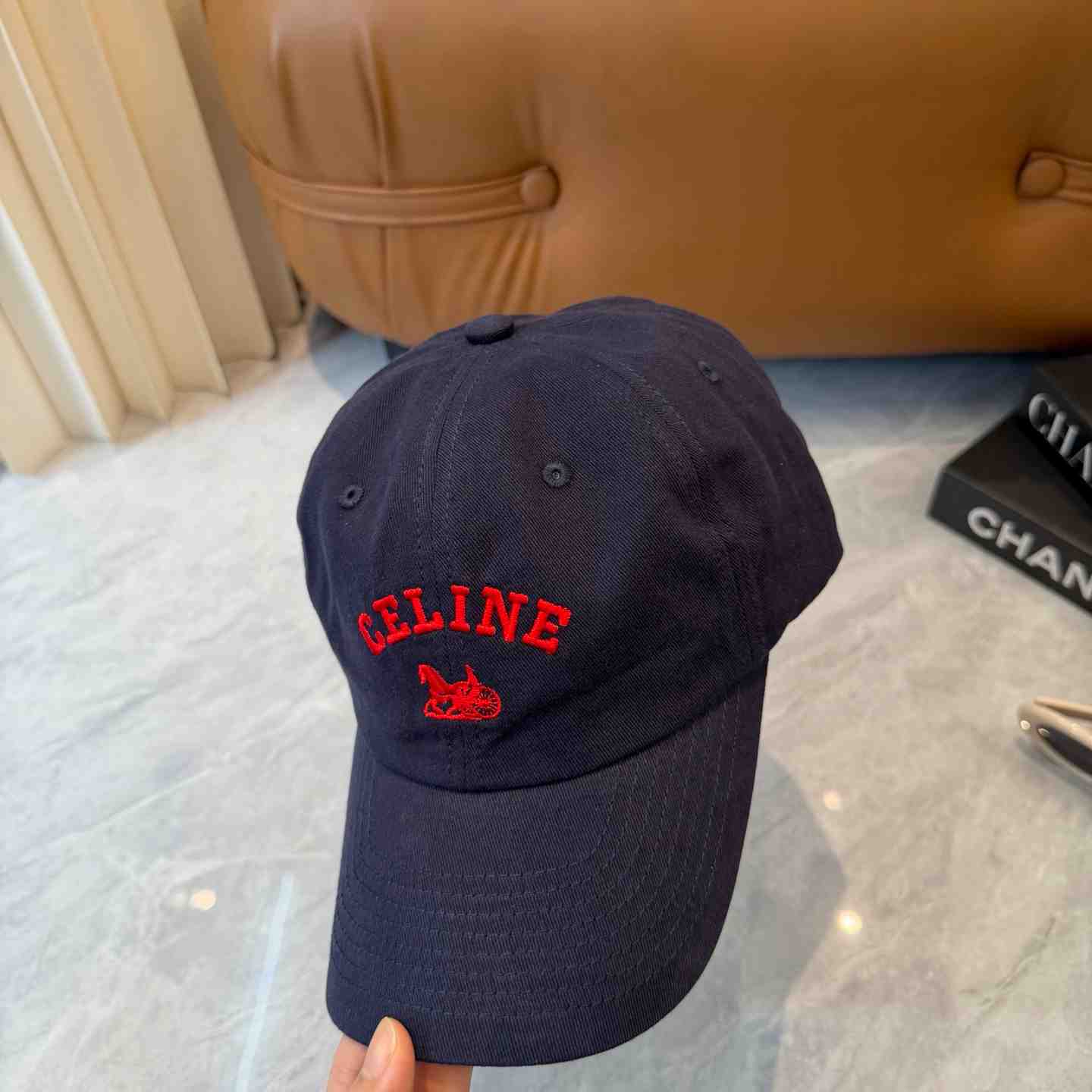 Celine Richelieu Cap IN Cotton Twill - DopestKickz
