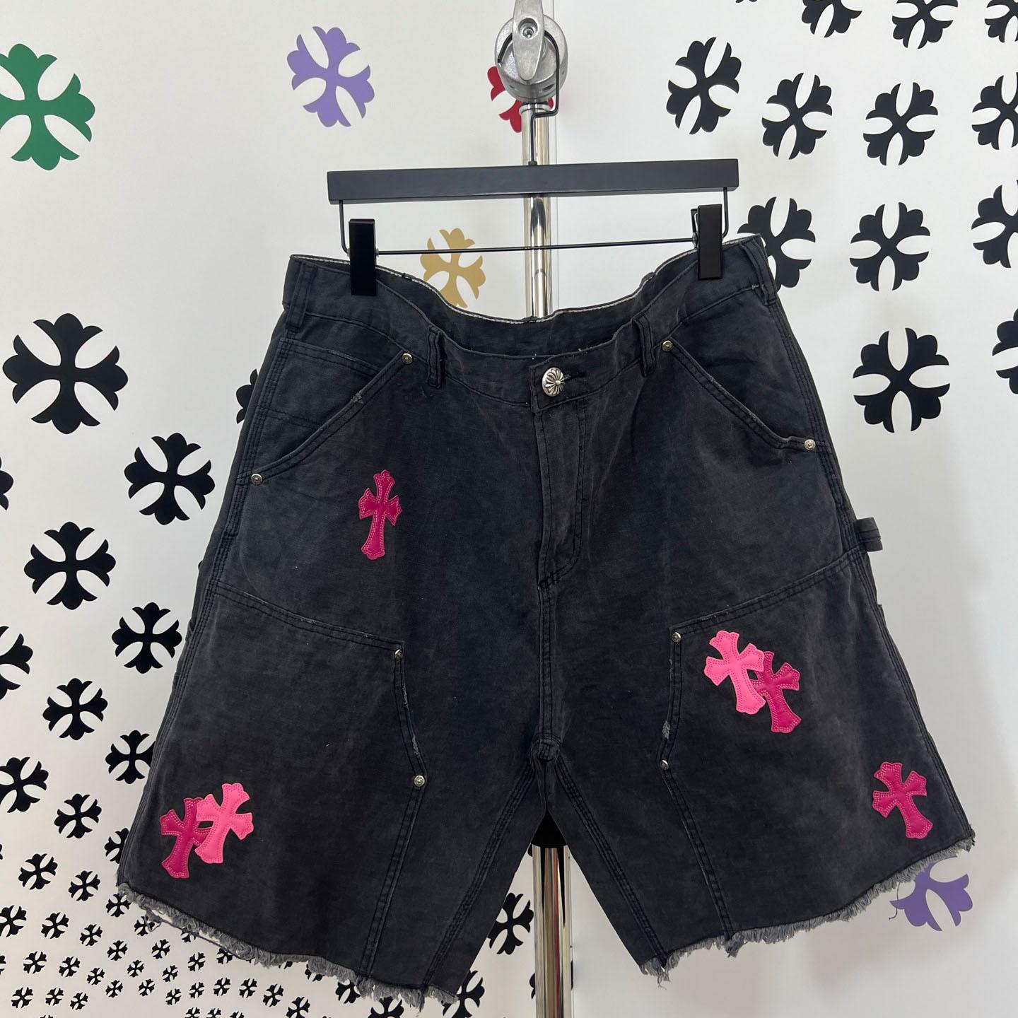 Chrome Hearts Denim Shorts - DopestKickz