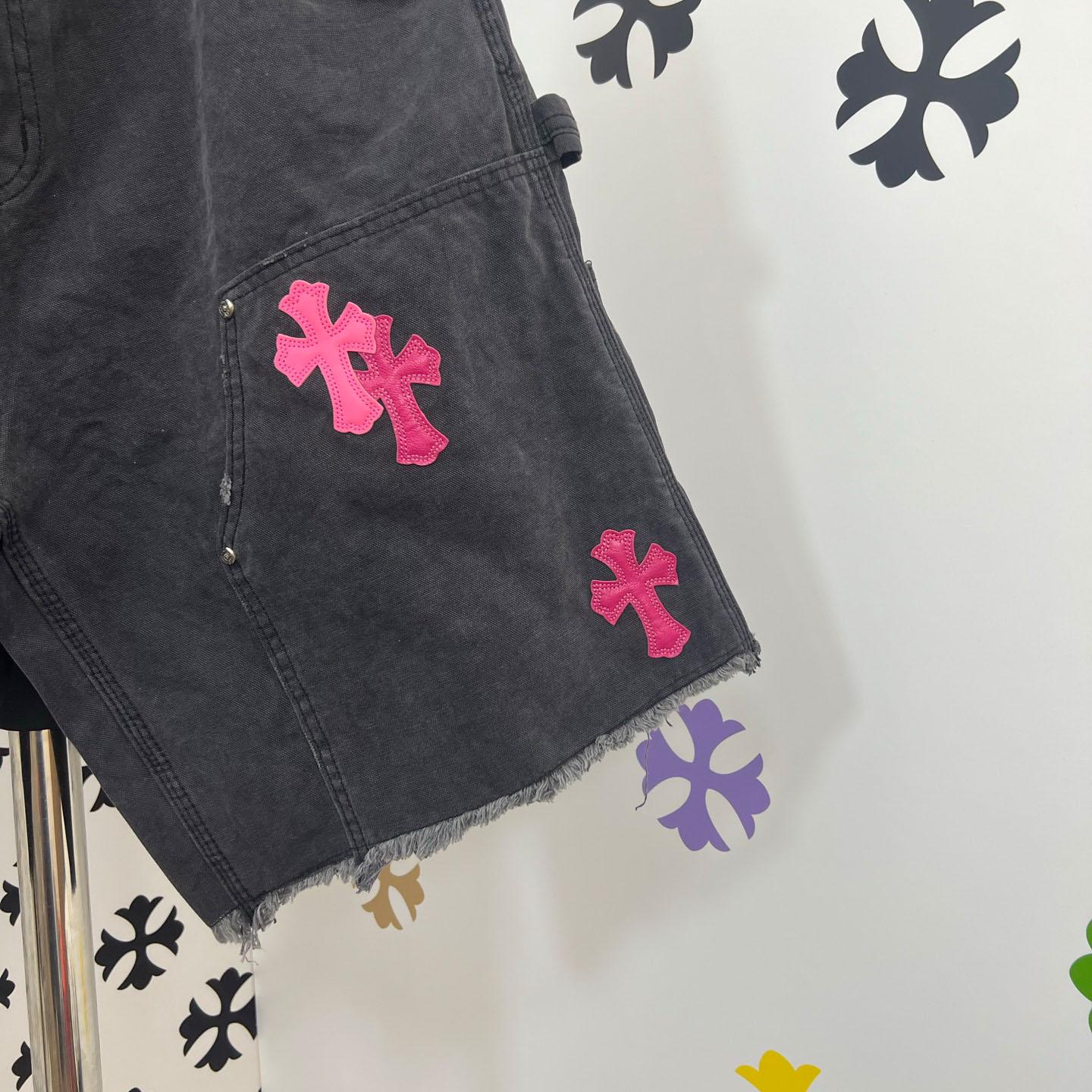 Chrome Hearts Denim Shorts - DopestKickz