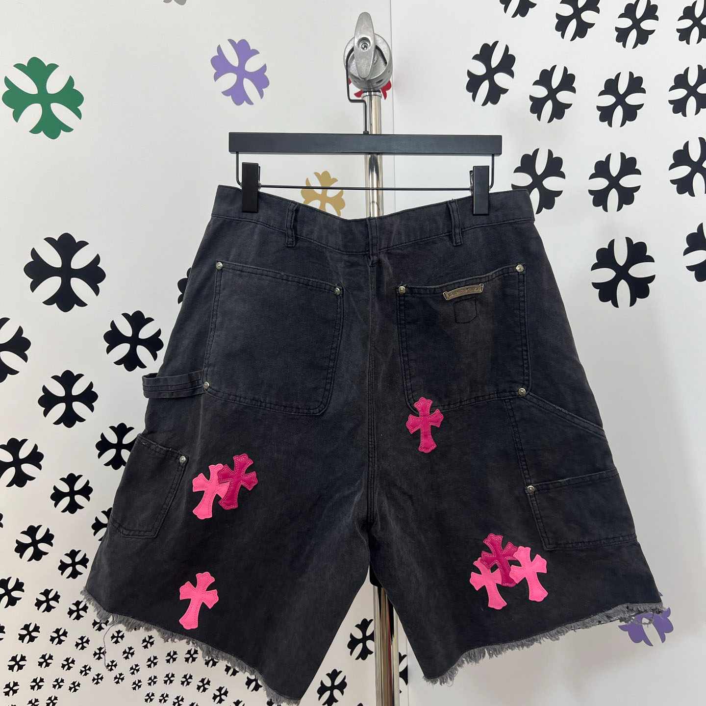 Chrome Hearts Denim Shorts - DopestKickz