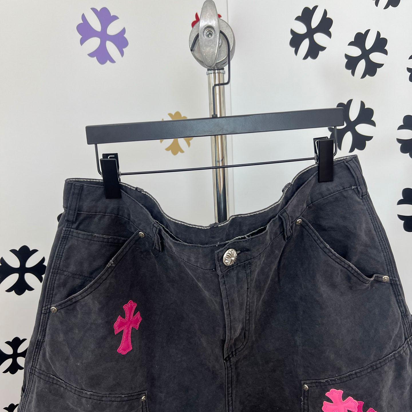 Chrome Hearts Denim Shorts - DopestKickz