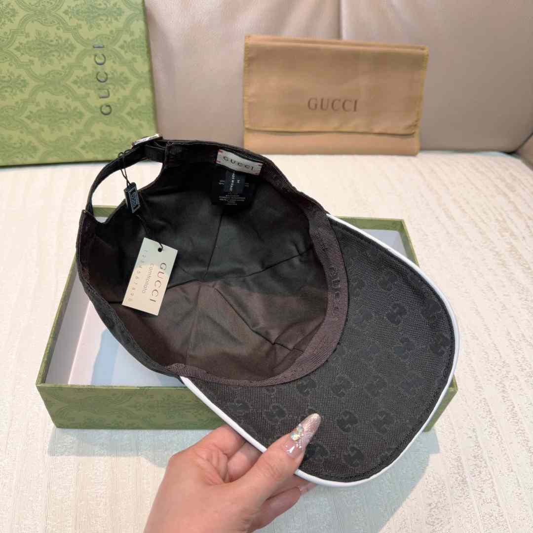 Gucci GG Nylon Baseball Hat - DopestKickz