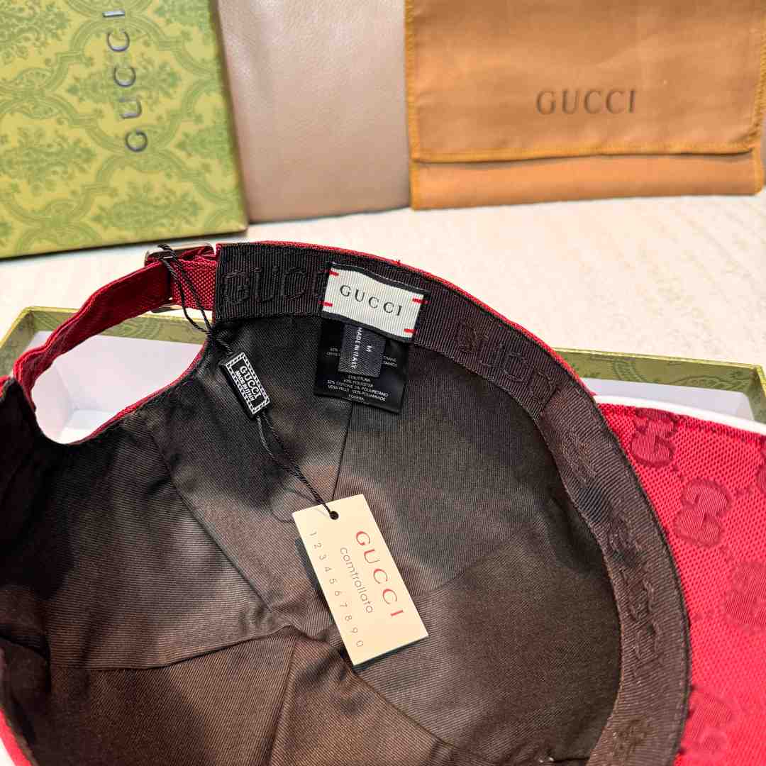 Gucci GG Nylon Baseball Hat - DopestKickz
