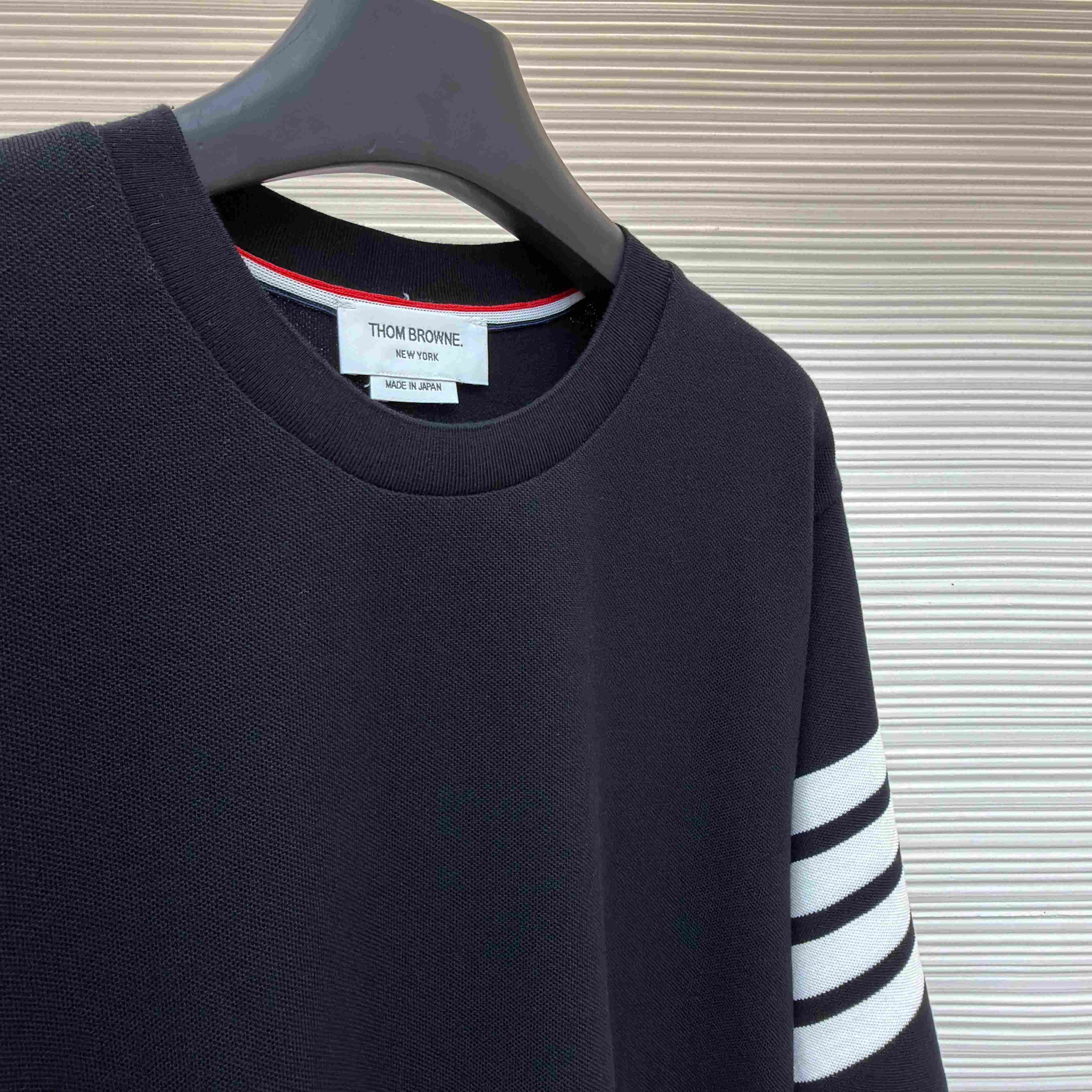 Thom Browne Cotton 4-Bar Short Sleeve T-Shirt - DopestKickz