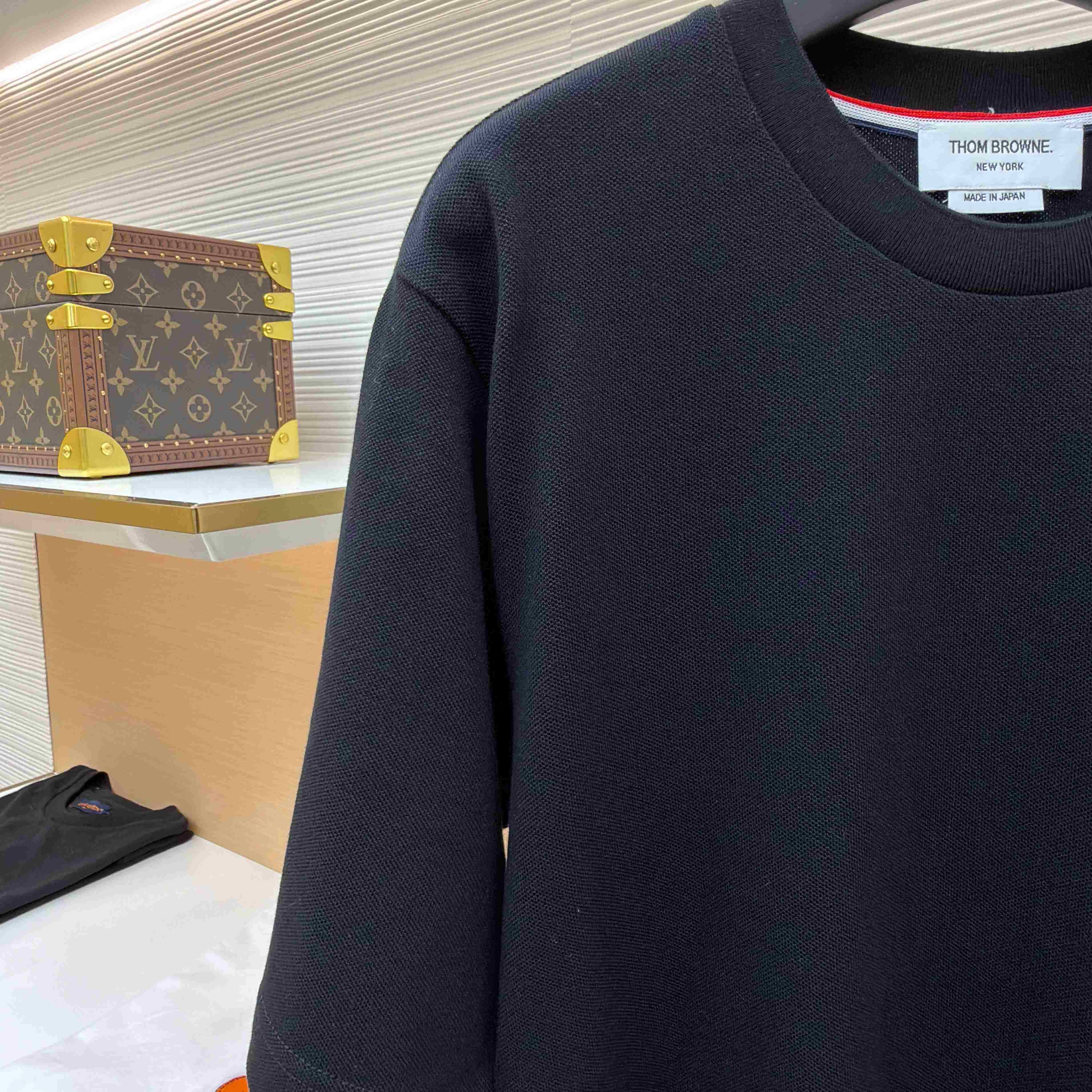 Thom Browne Cotton 4-Bar Short Sleeve T-Shirt - DopestKickz