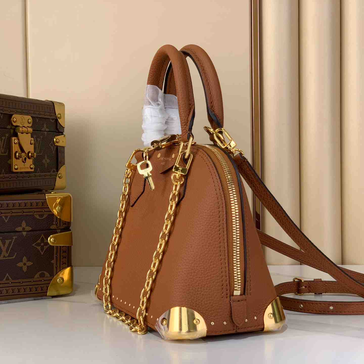 Louis Vuitton Alma Trunk BB M29091 - DopestKickz