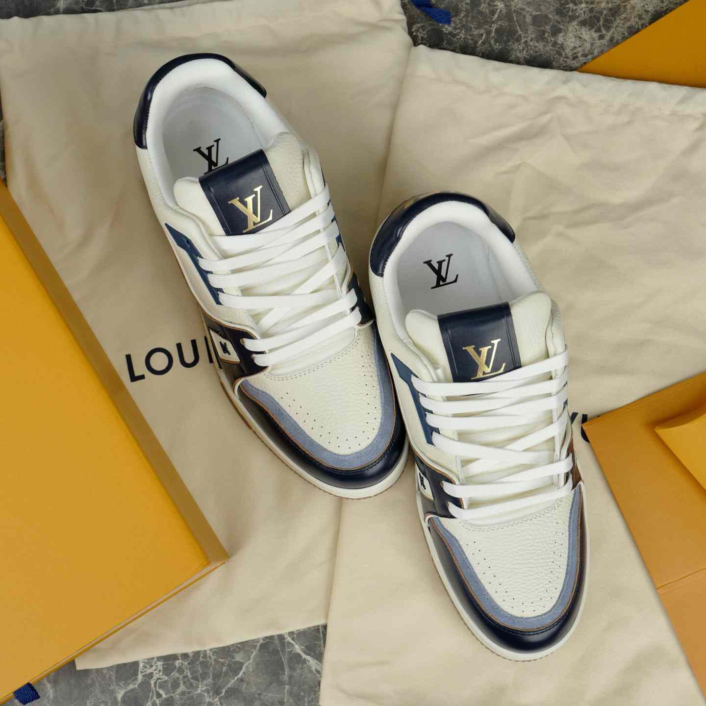 Louis Vuitton LV Trainer Sneaker 1AKB96 - DopestKickz