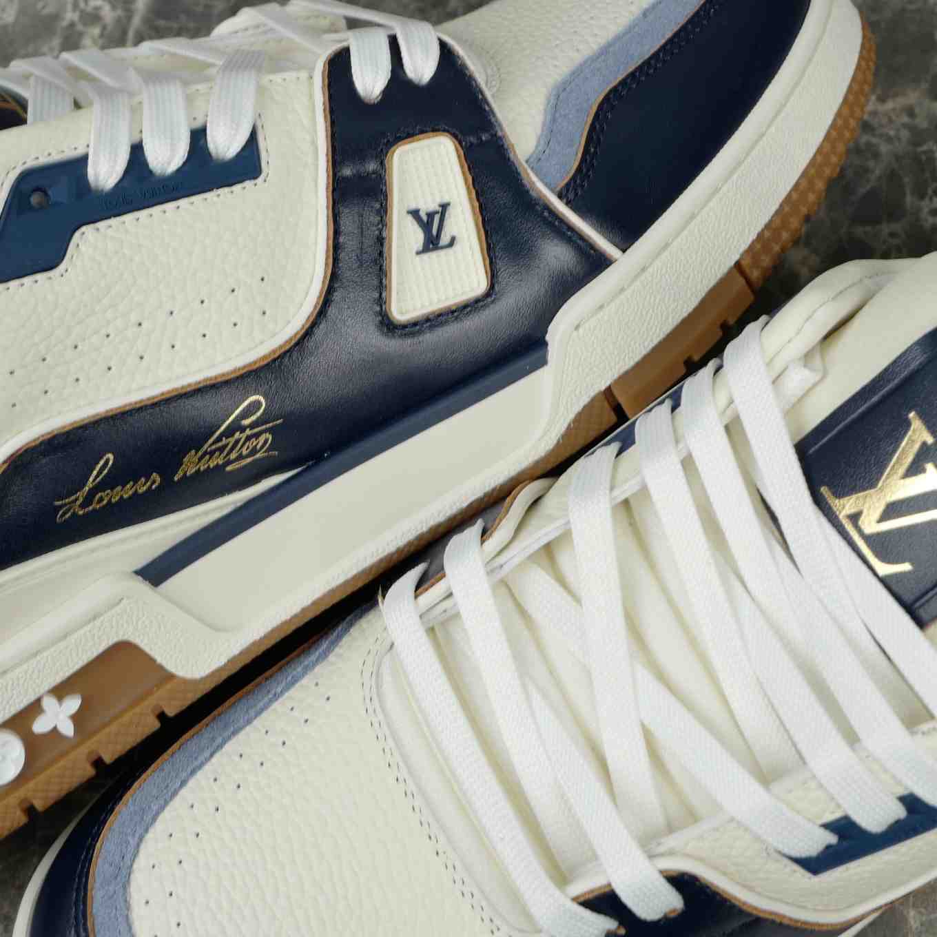 Louis Vuitton LV Trainer Sneaker 1AKB96 - DopestKickz