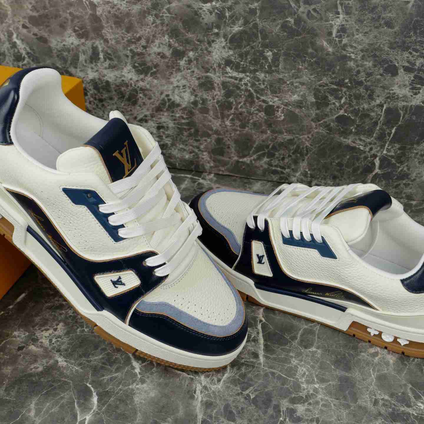 Louis Vuitton LV Trainer Sneaker 1AKB96 - DopestKickz