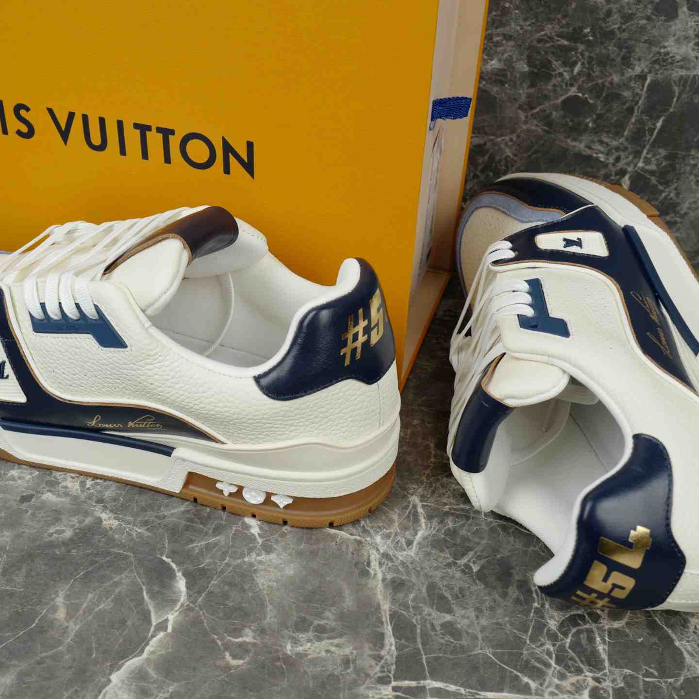 Louis Vuitton LV Trainer Sneaker 1AKB96 - DopestKickz