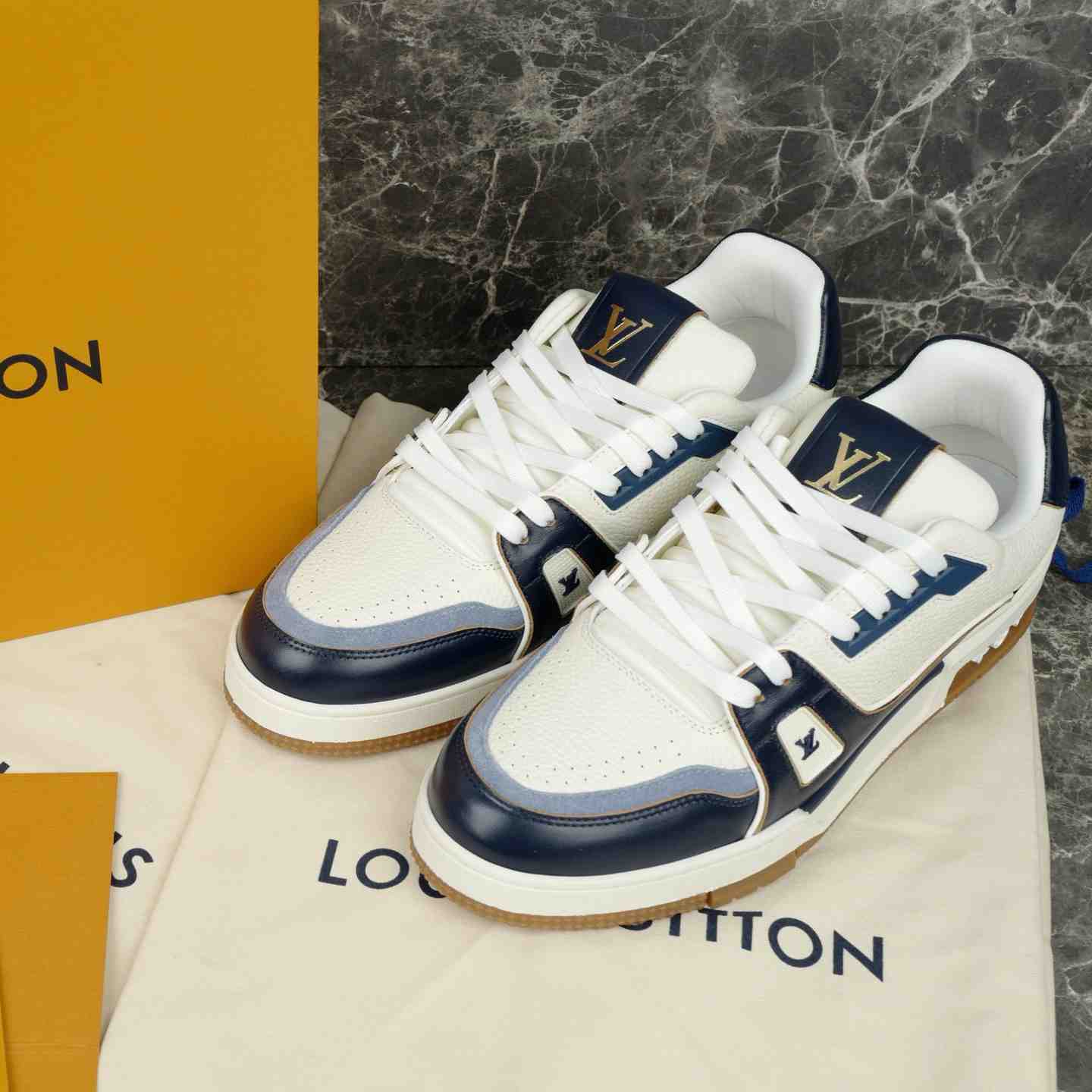 Louis Vuitton LV Trainer Sneaker 1AKB96 - DopestKickz