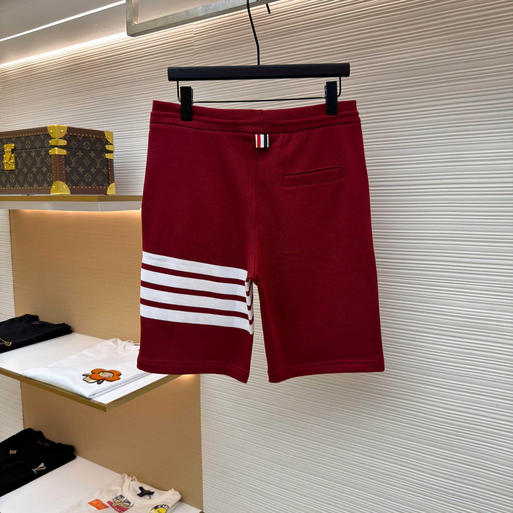 Thom Browne Classic Loopback 4-Bar Sweat Shorts - DopestKickz