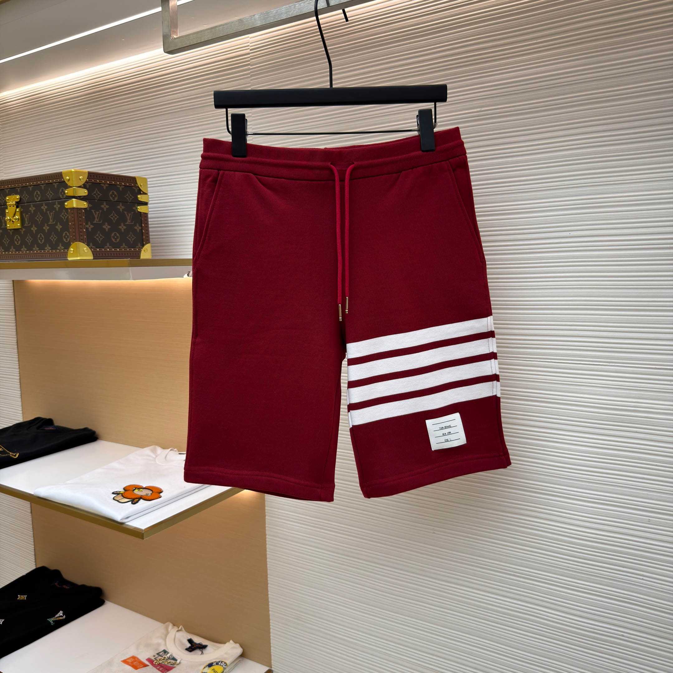 Thom Browne Classic Loopback 4-Bar Sweat Shorts - DopestKickz