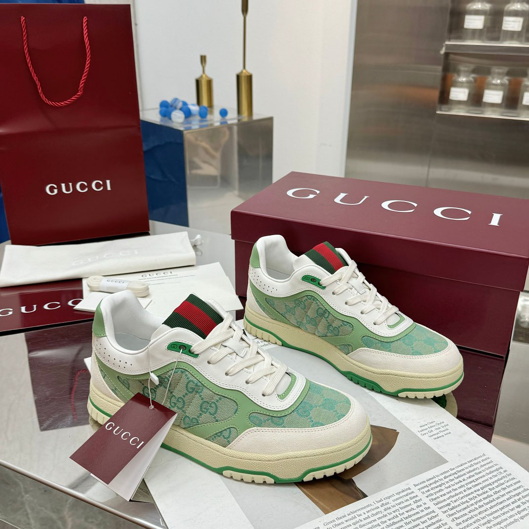 Gucci Re-Web Sneakers - DopestKickz