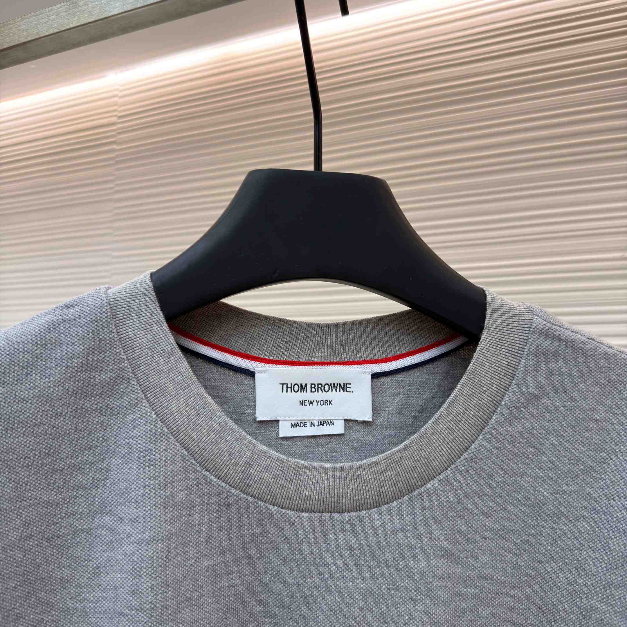 Thom Browne Cotton 4-Bar Short Sleeve T-Shirt - DopestKickz