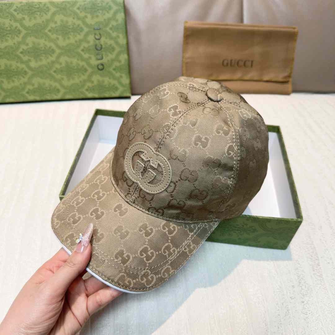Gucci GG Nylon Baseball Hat - DopestKickz