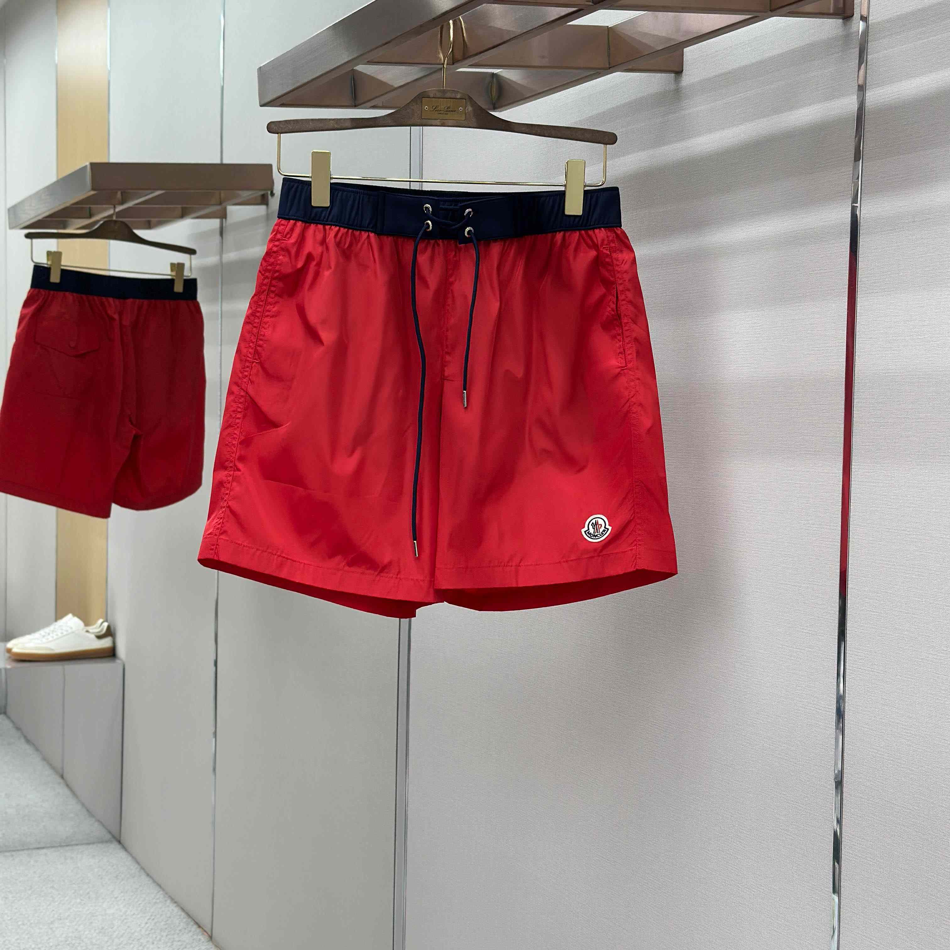 Moncler Logo-Patch Swim Shorts - DopestKickz