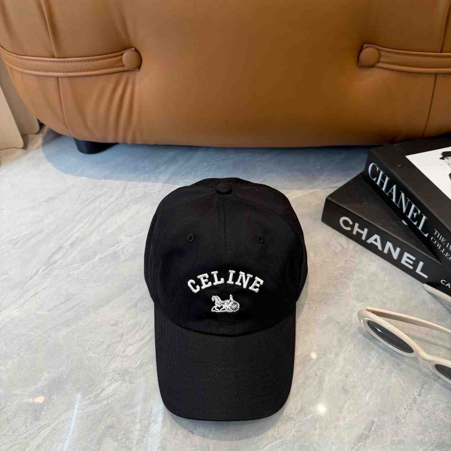 Celine Richelieu Cap IN Cotton Twill - DopestKickz