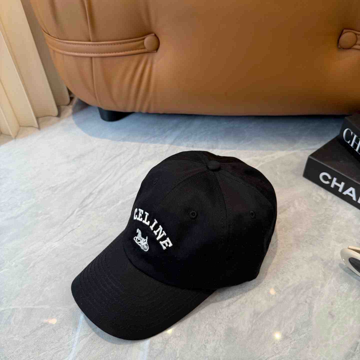 Celine Richelieu Cap IN Cotton Twill - DopestKickz