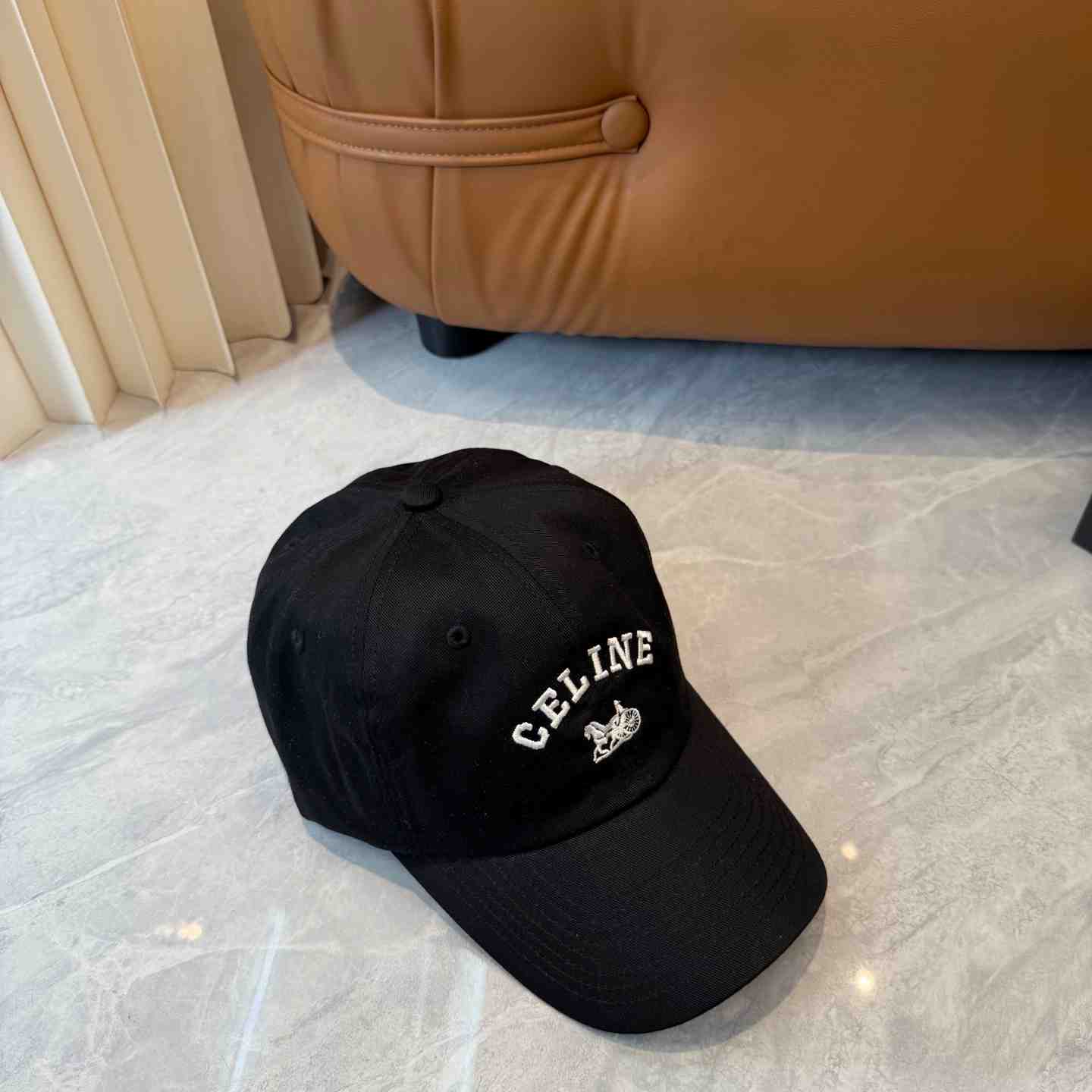Celine Richelieu Cap IN Cotton Twill - DopestKickz