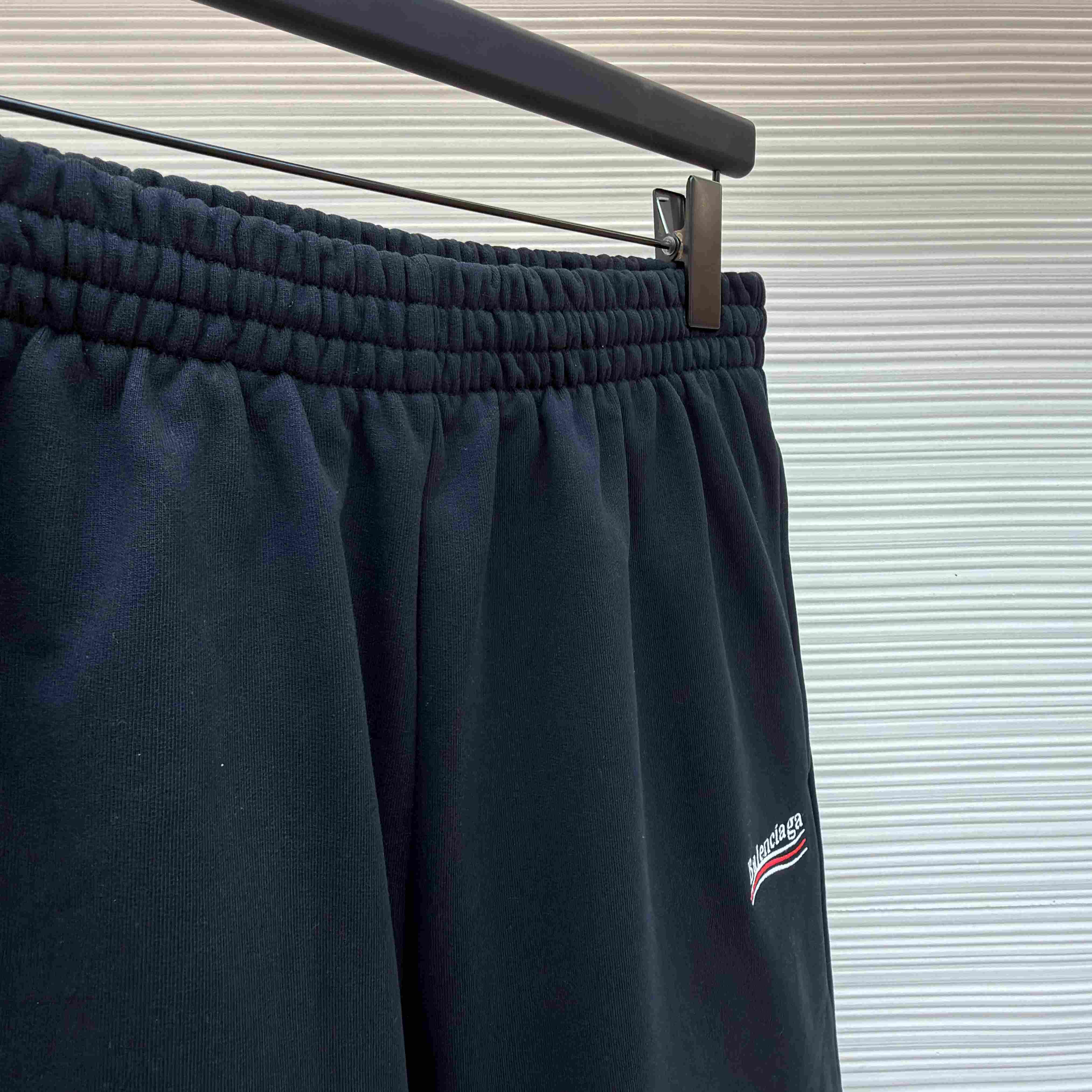 Balenciaga Political Campaign Shorts 'Black/White' - DopestKickz