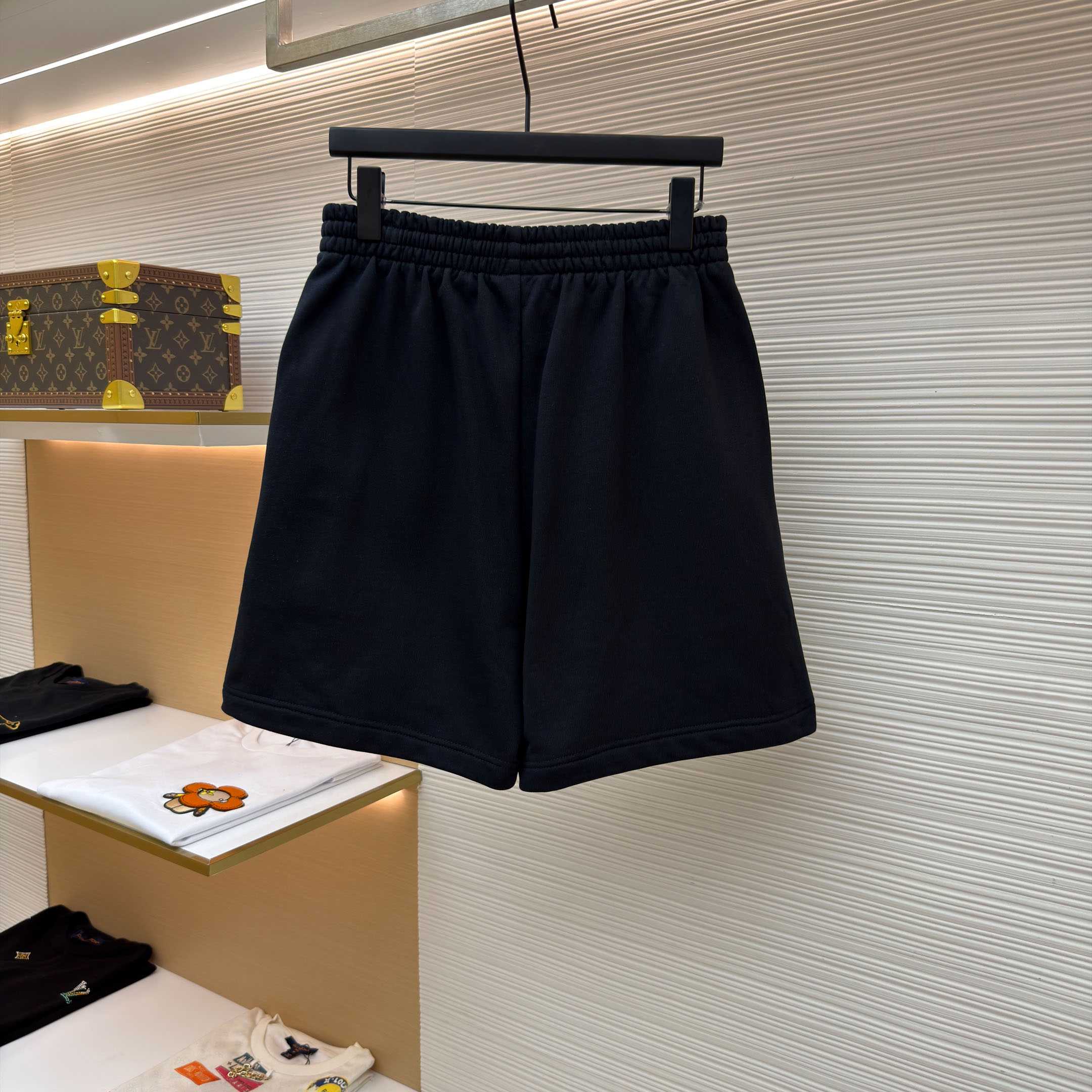 Balenciaga Political Campaign Shorts 'Black/White' - DopestKickz