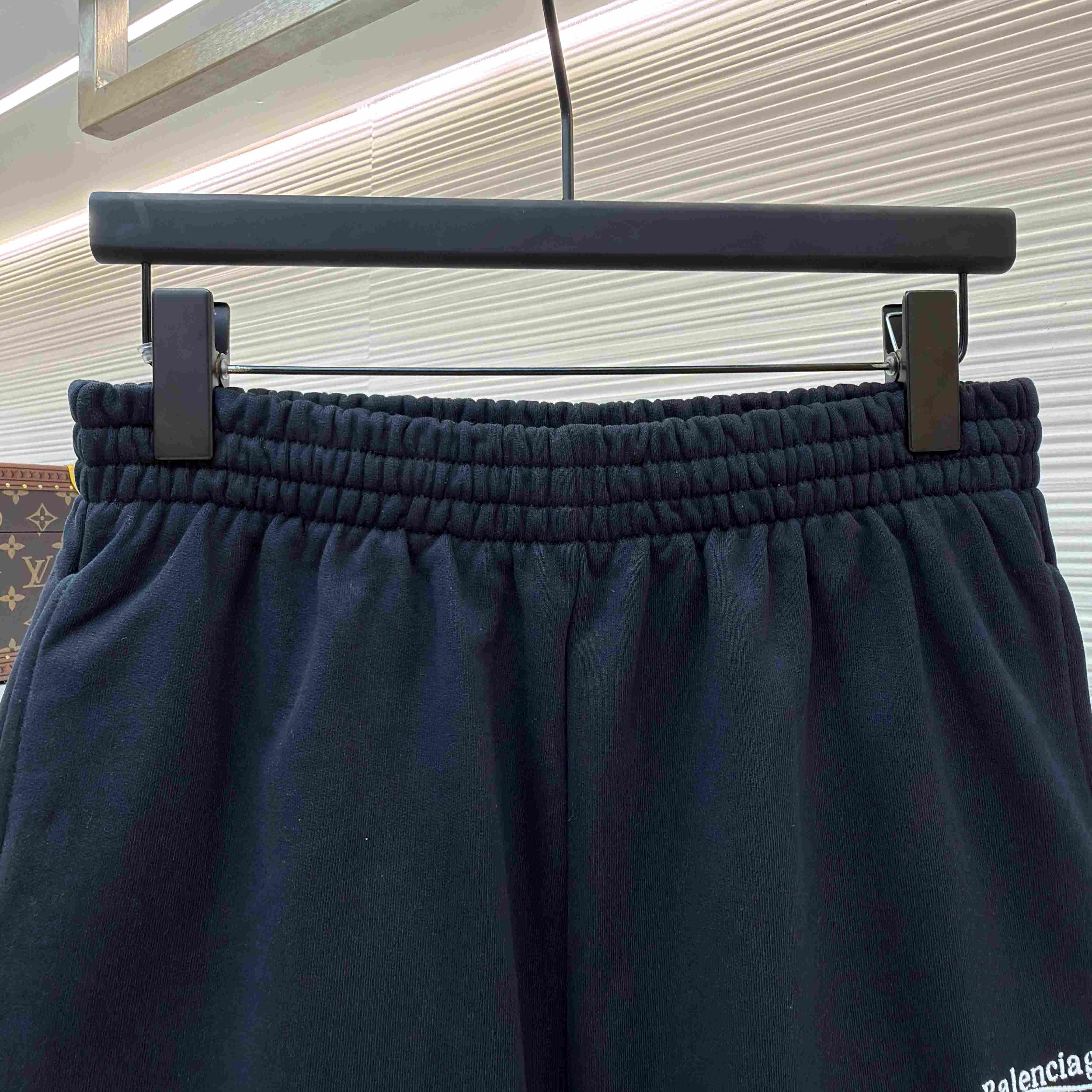 Balenciaga Political Campaign Shorts 'Black/White' - DopestKickz