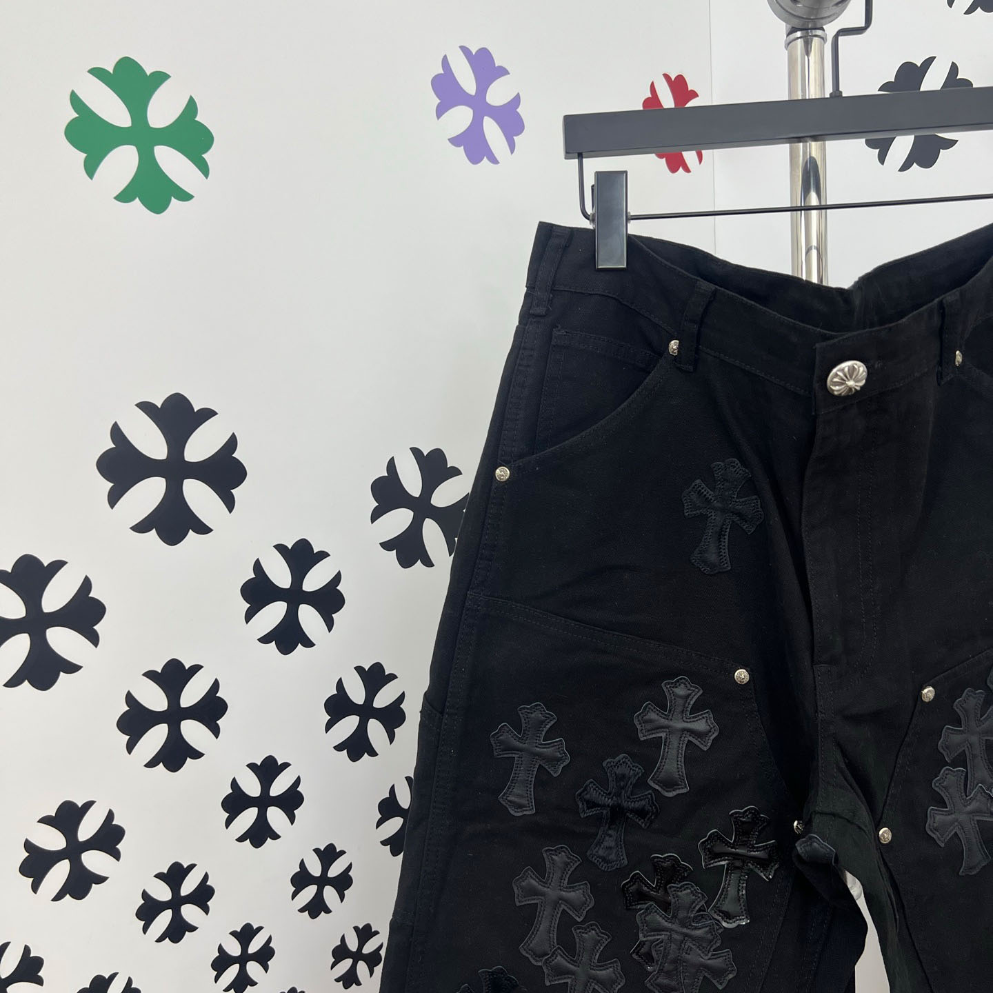 Chrome Hearts Jeans - DopestKickz