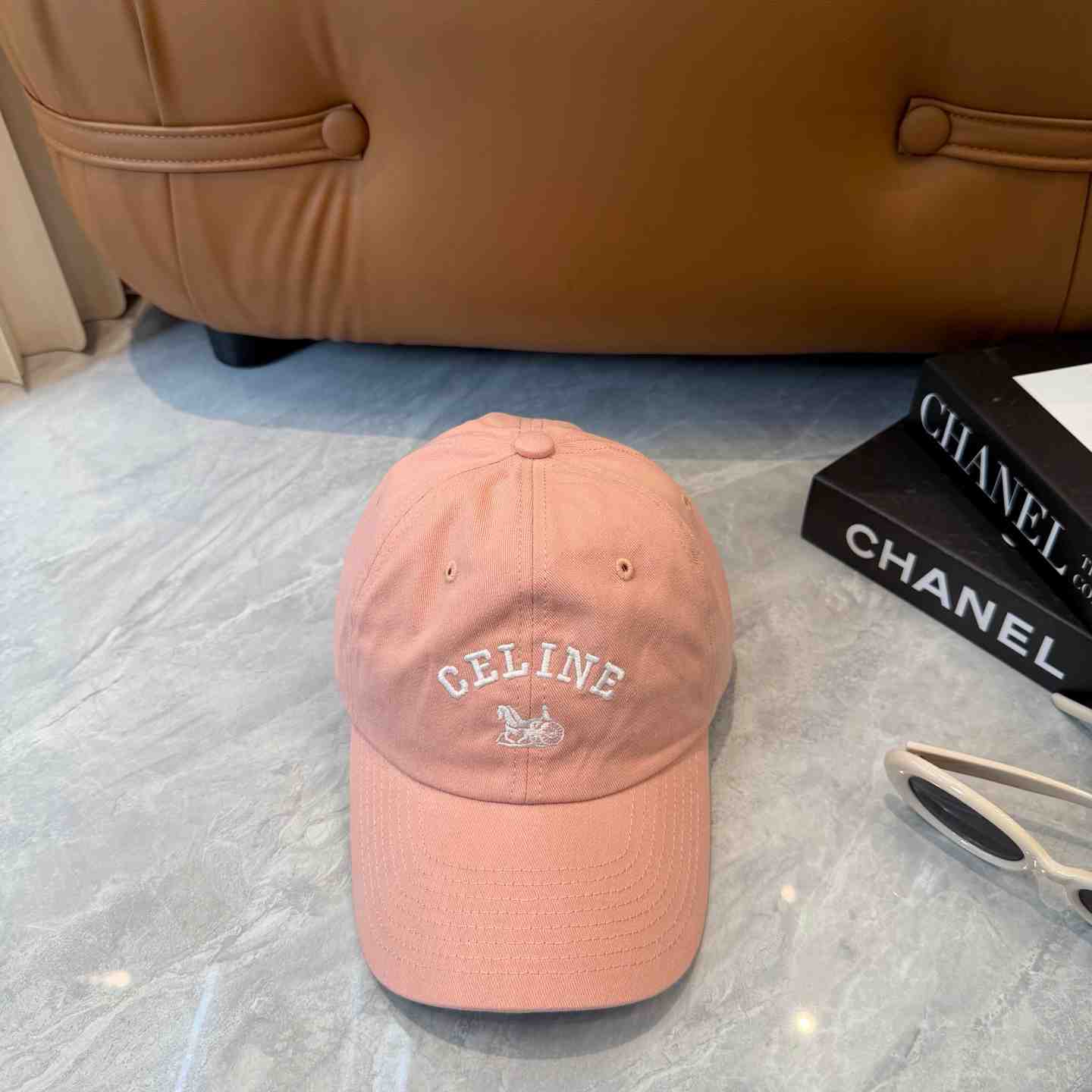 Celine Richelieu Cap IN Cotton Twill - DopestKickz