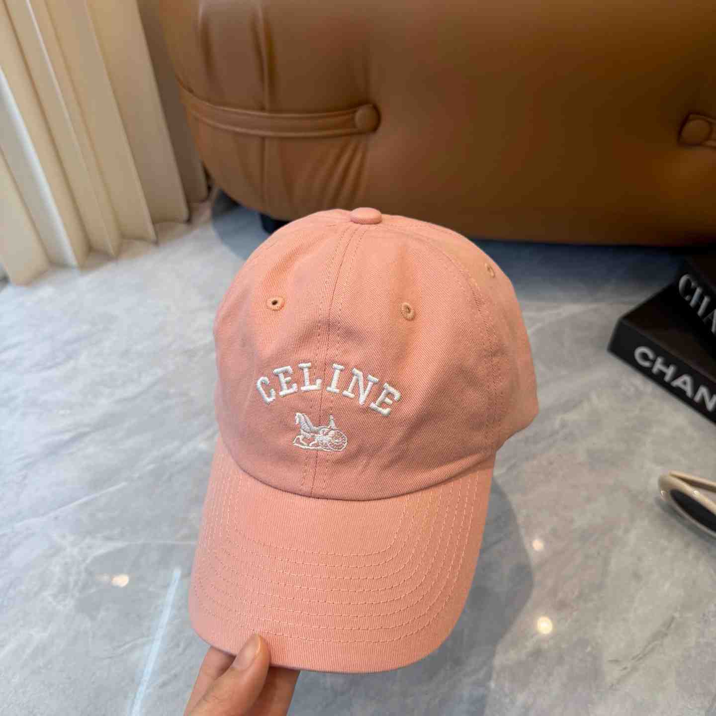Celine Richelieu Cap IN Cotton Twill - DopestKickz
