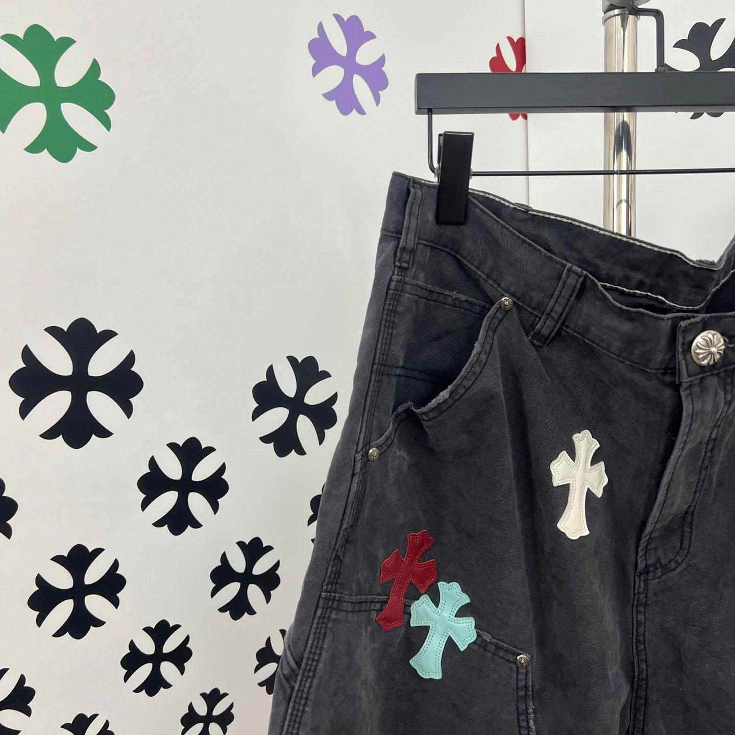 Chrome Hearts Denim Shorts - DopestKickz