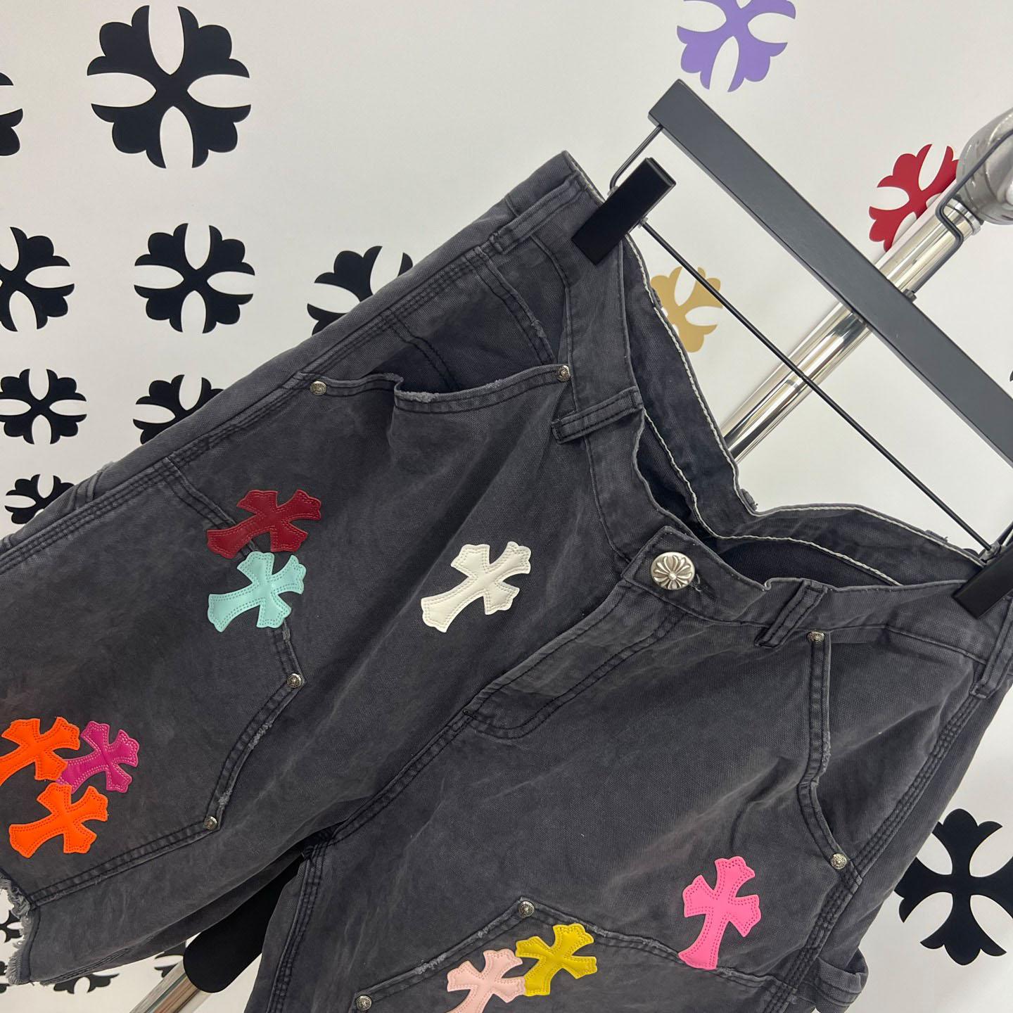 Chrome Hearts Denim Shorts - DopestKickz