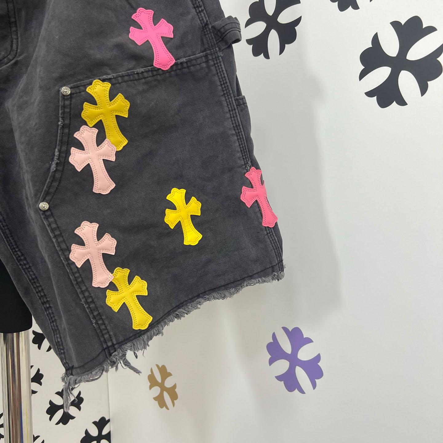Chrome Hearts Denim Shorts - DopestKickz