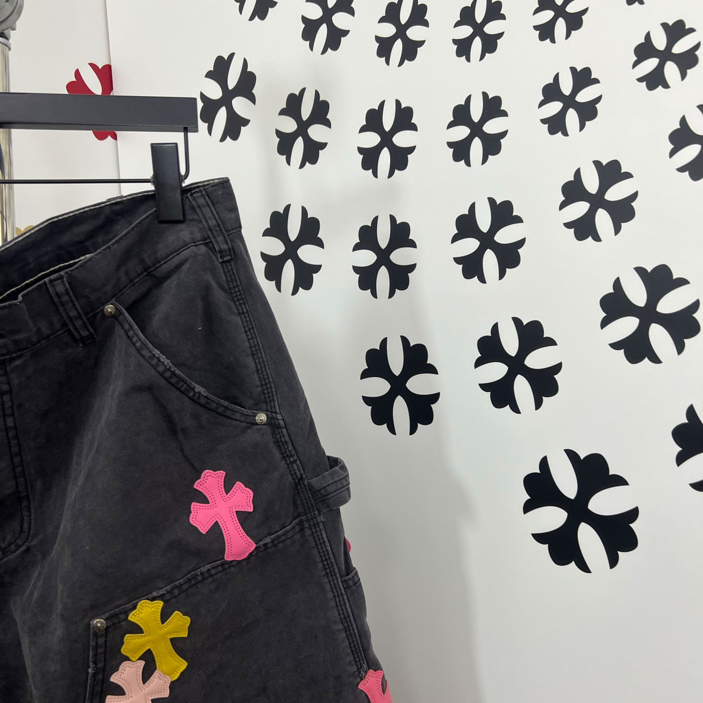 Chrome Hearts Denim Shorts - DopestKickz