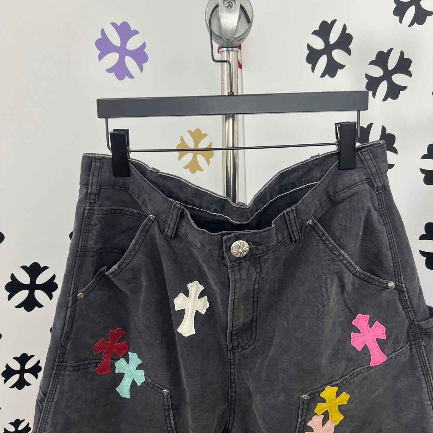 Chrome Hearts Denim Shorts - DopestKickz