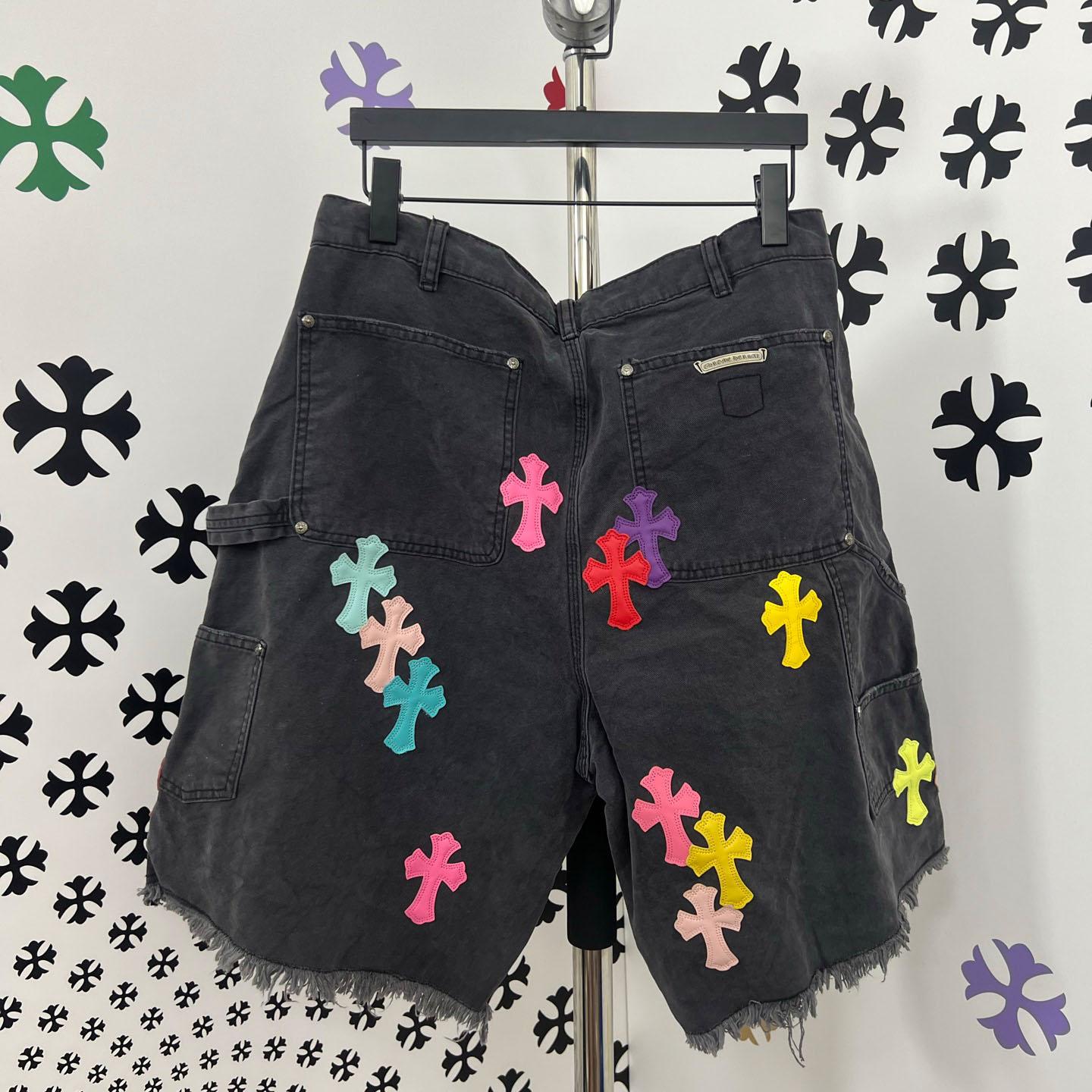 Chrome Hearts Denim Shorts - DopestKickz