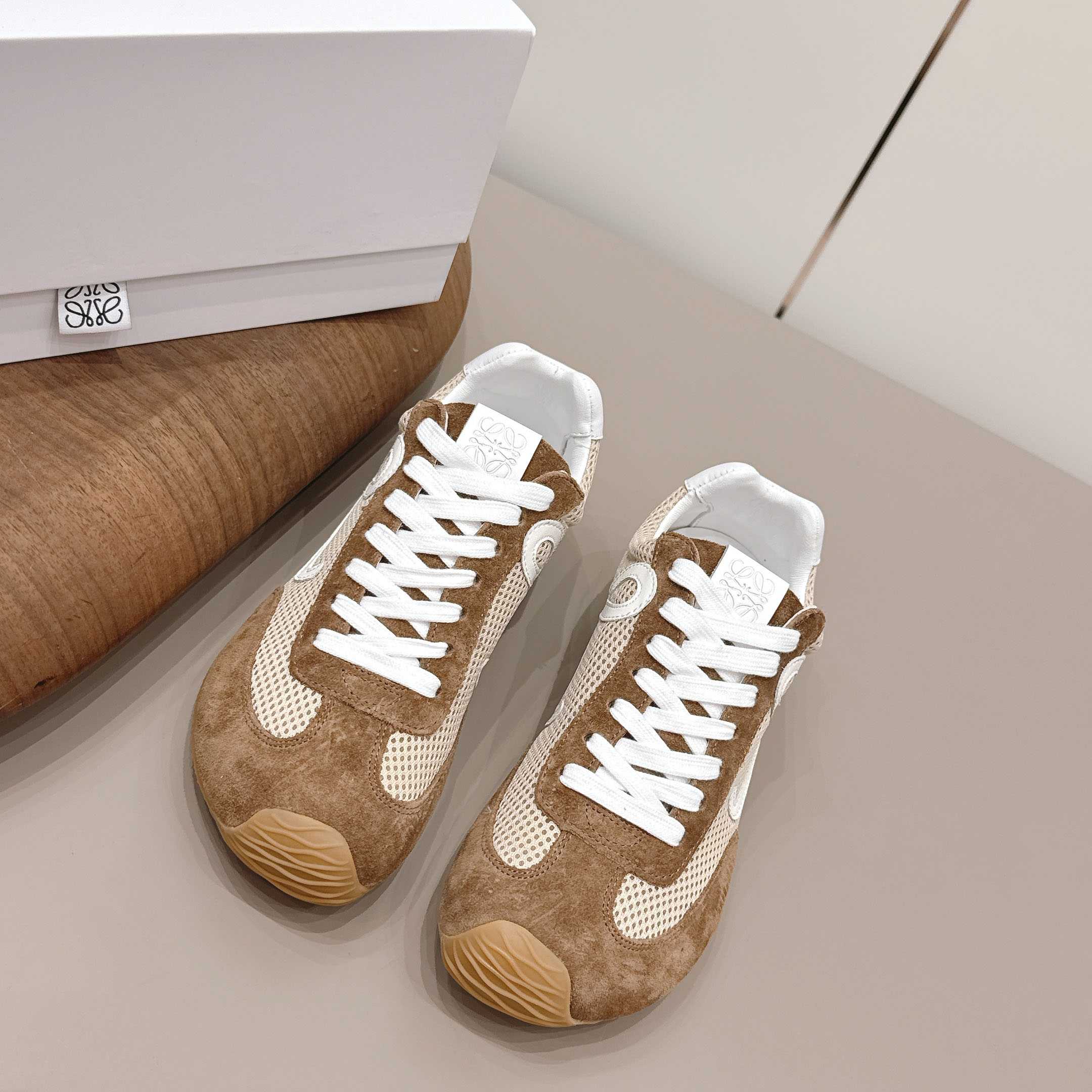 Loewe Ballet Runner 2.0 In Suede And Mesh - DopestKickz